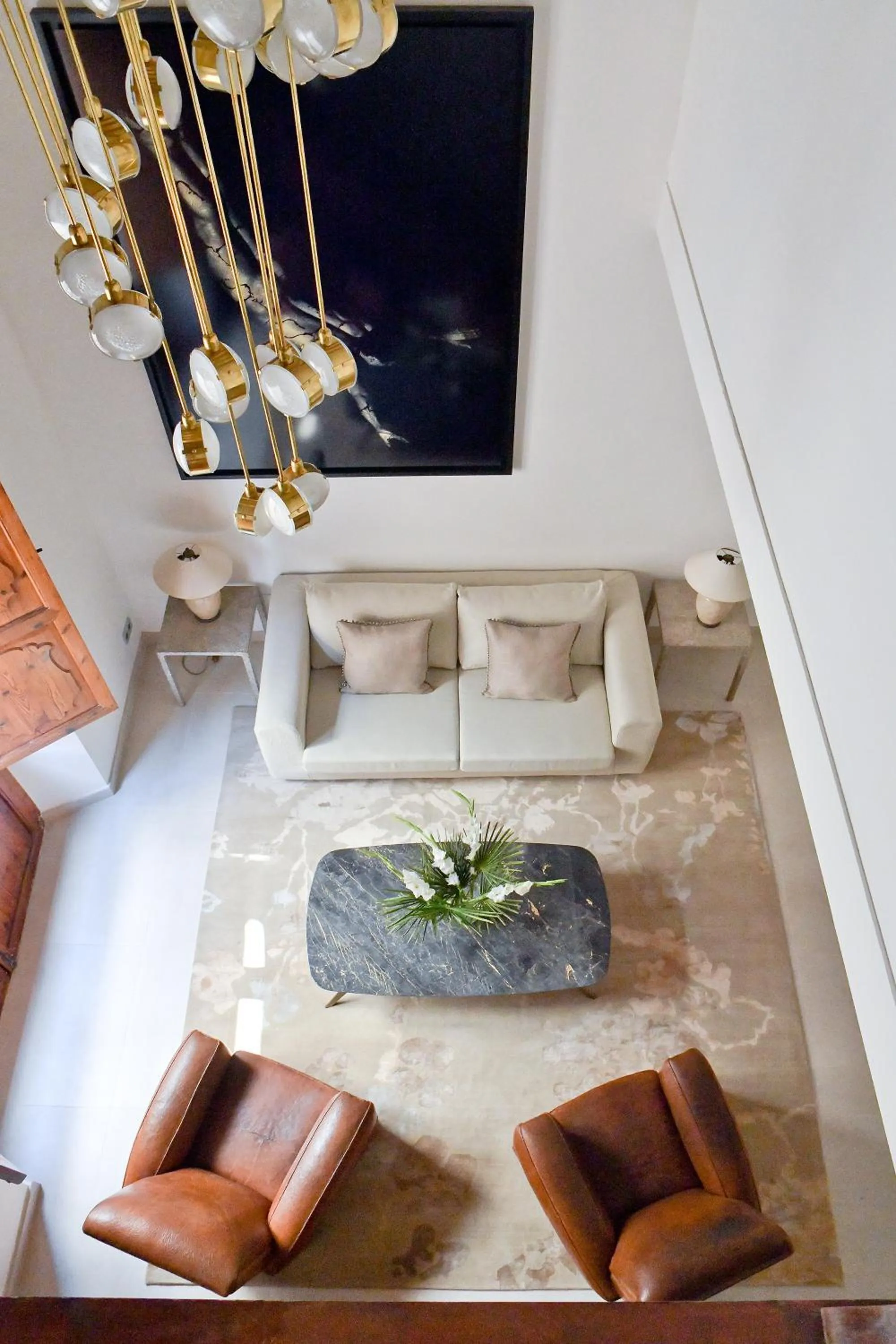 Living room in Palacio Can Marqués by Puro