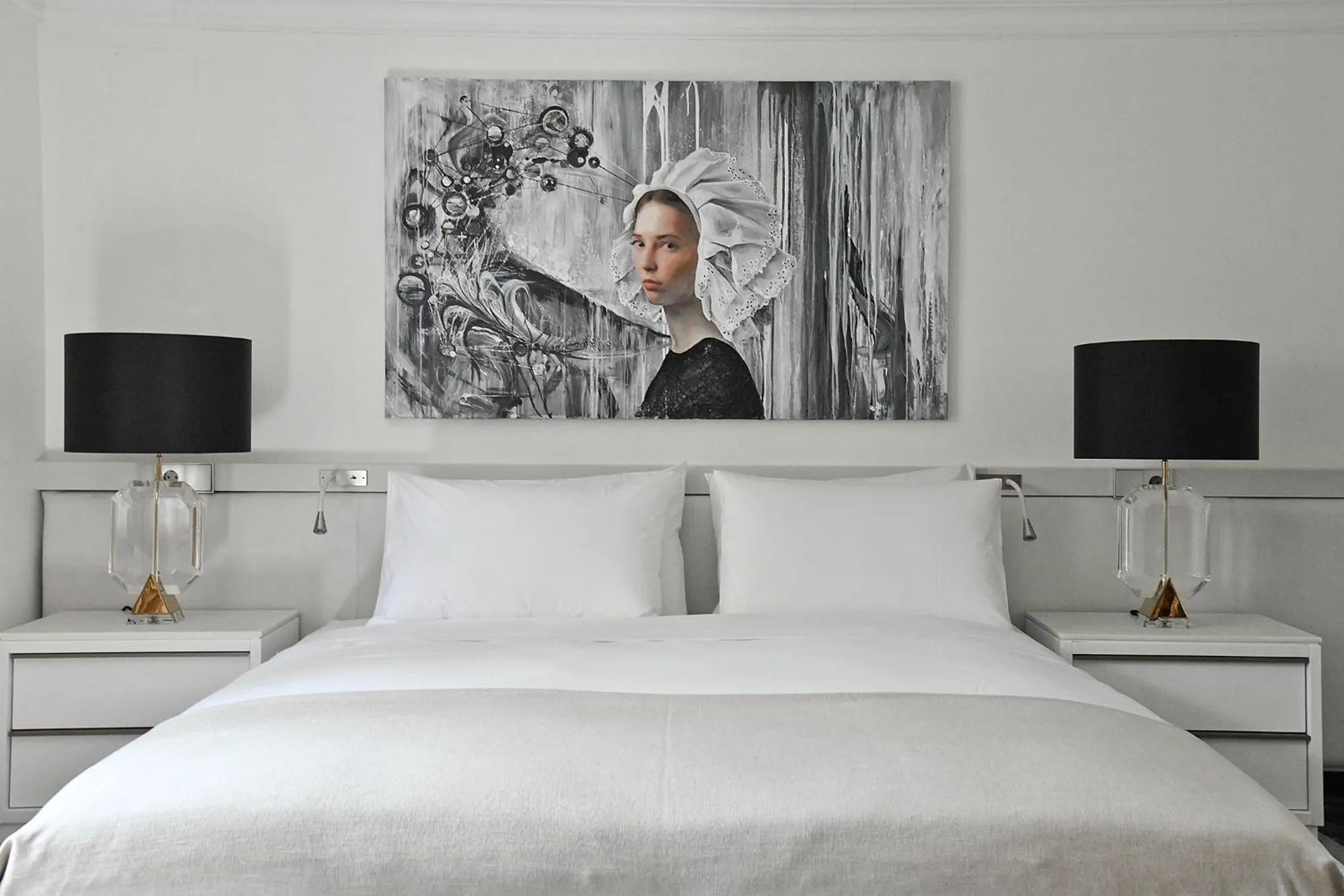 Bedroom, Bed in Palacio Can Marqués by Puro