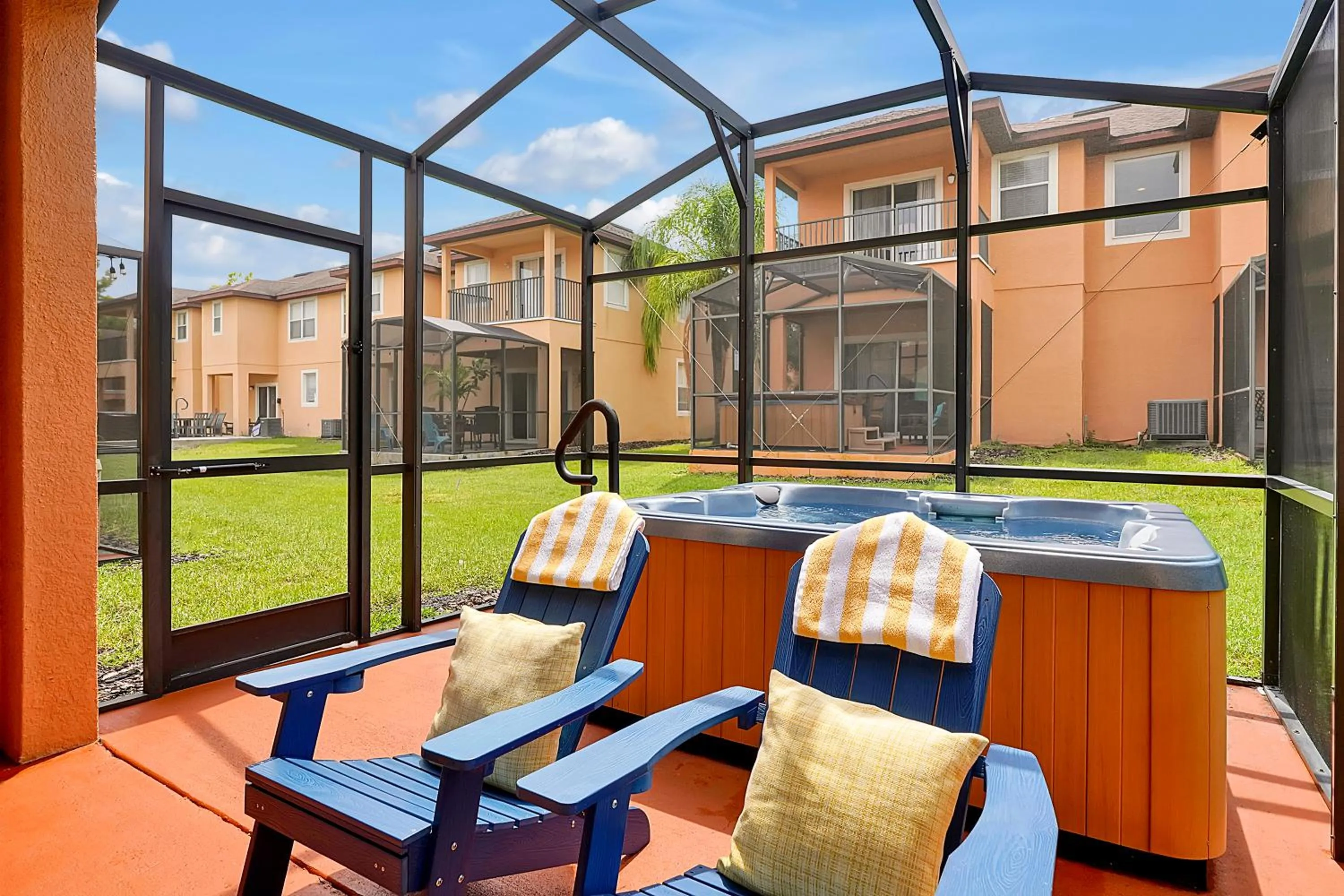 Patio in Regal Oaks Resort Vacation Townhomes by IDILIQ