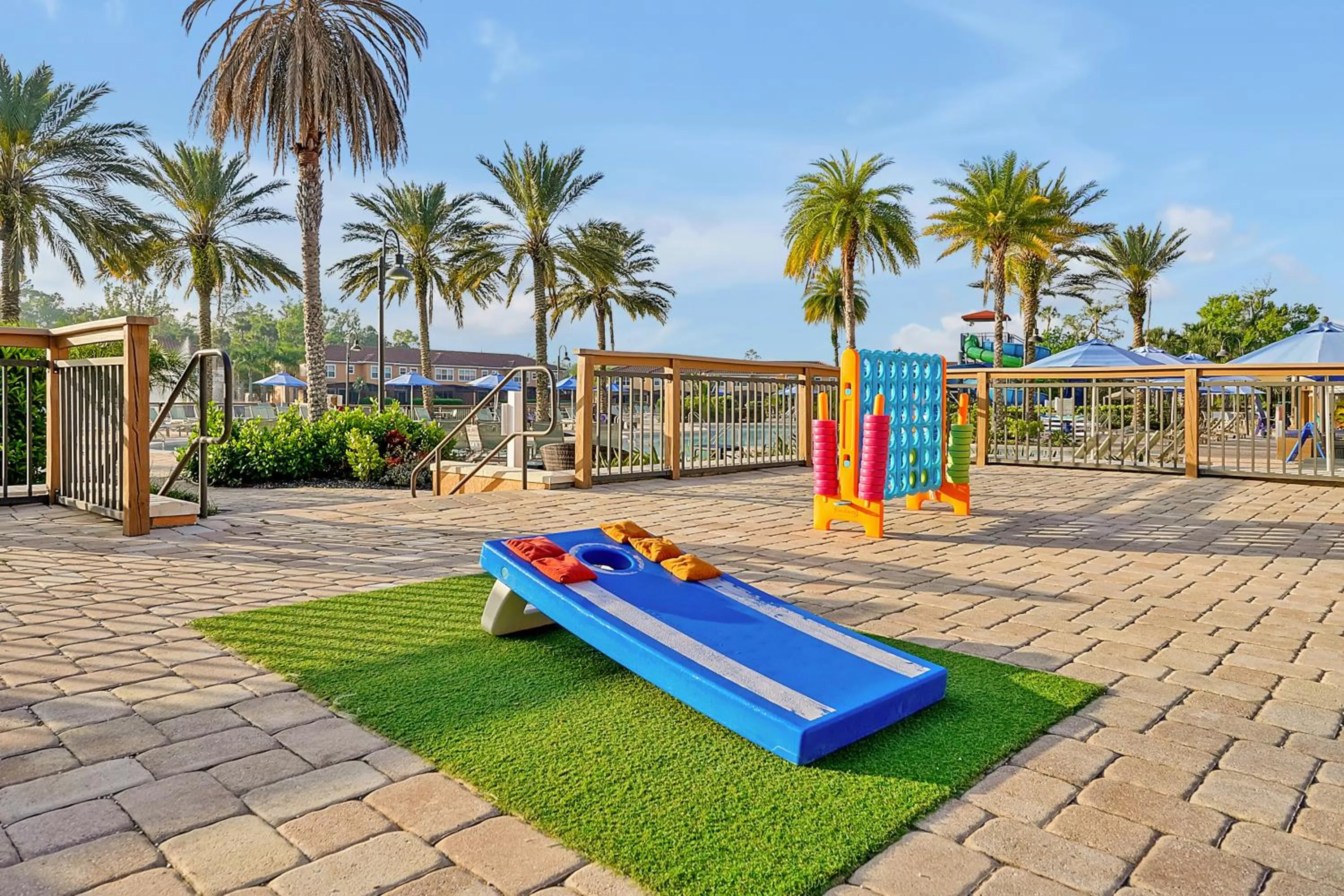 Children play ground in Regal Oaks Resort Vacation Townhomes by IDILIQ