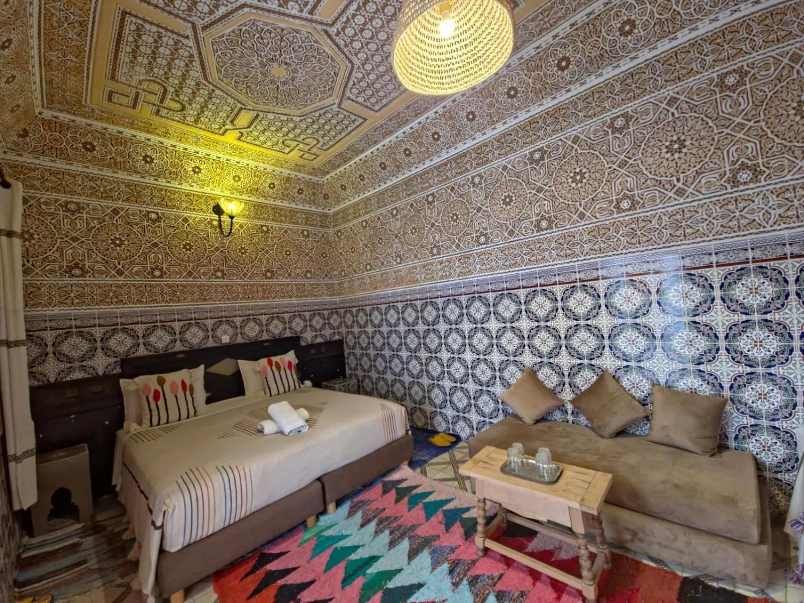 Bed in Riad ViewPoint