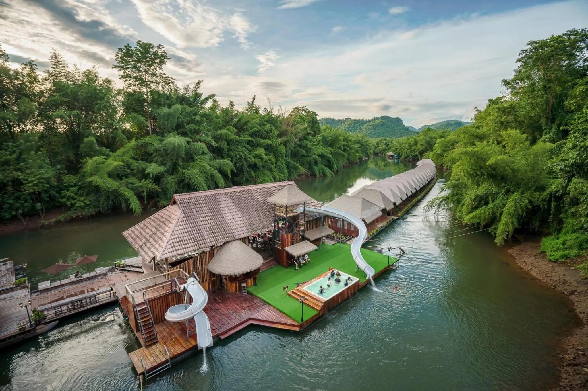 Swimming pool in The For Rest Resort