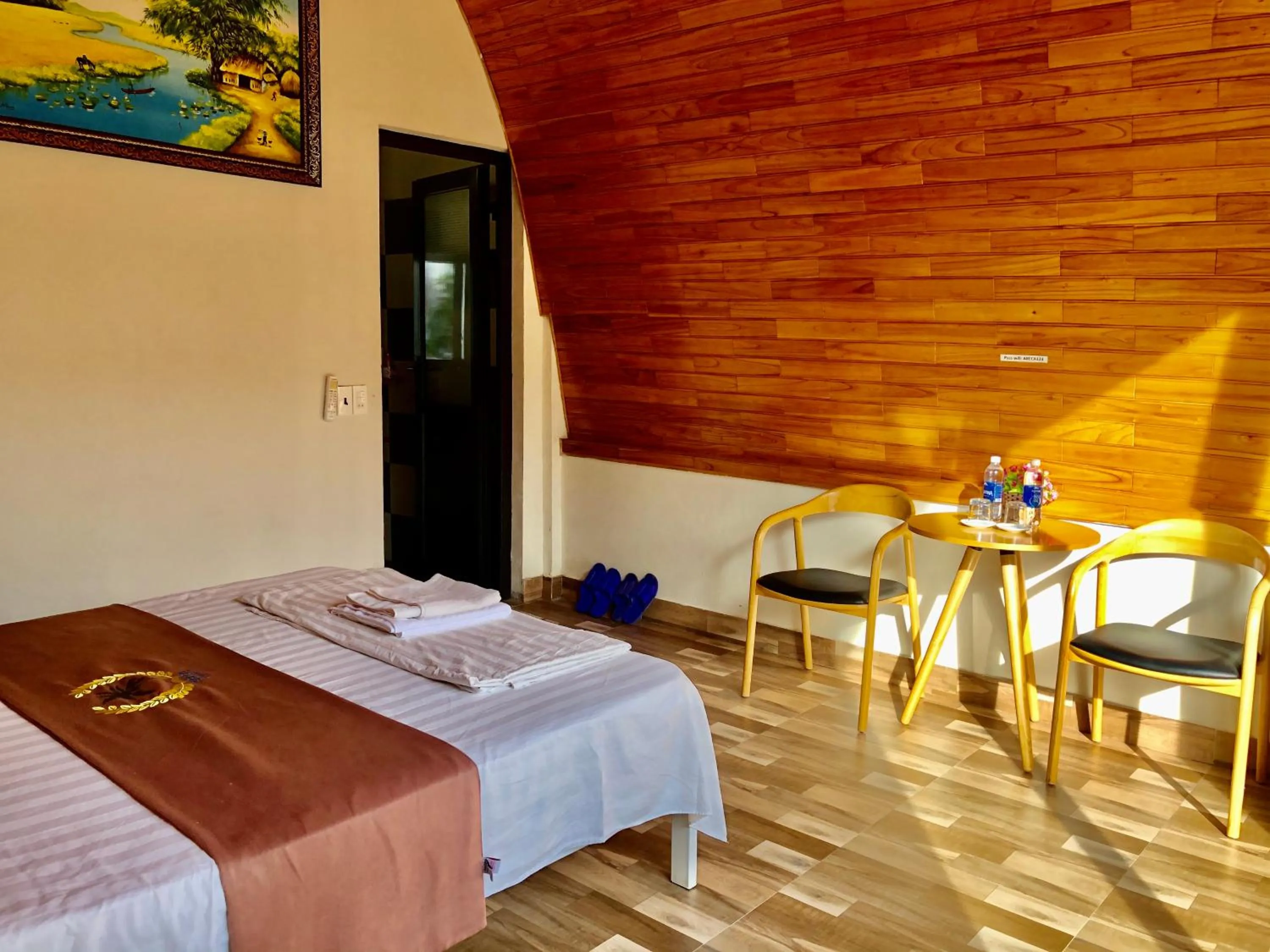 Bed in Areca Bungalow