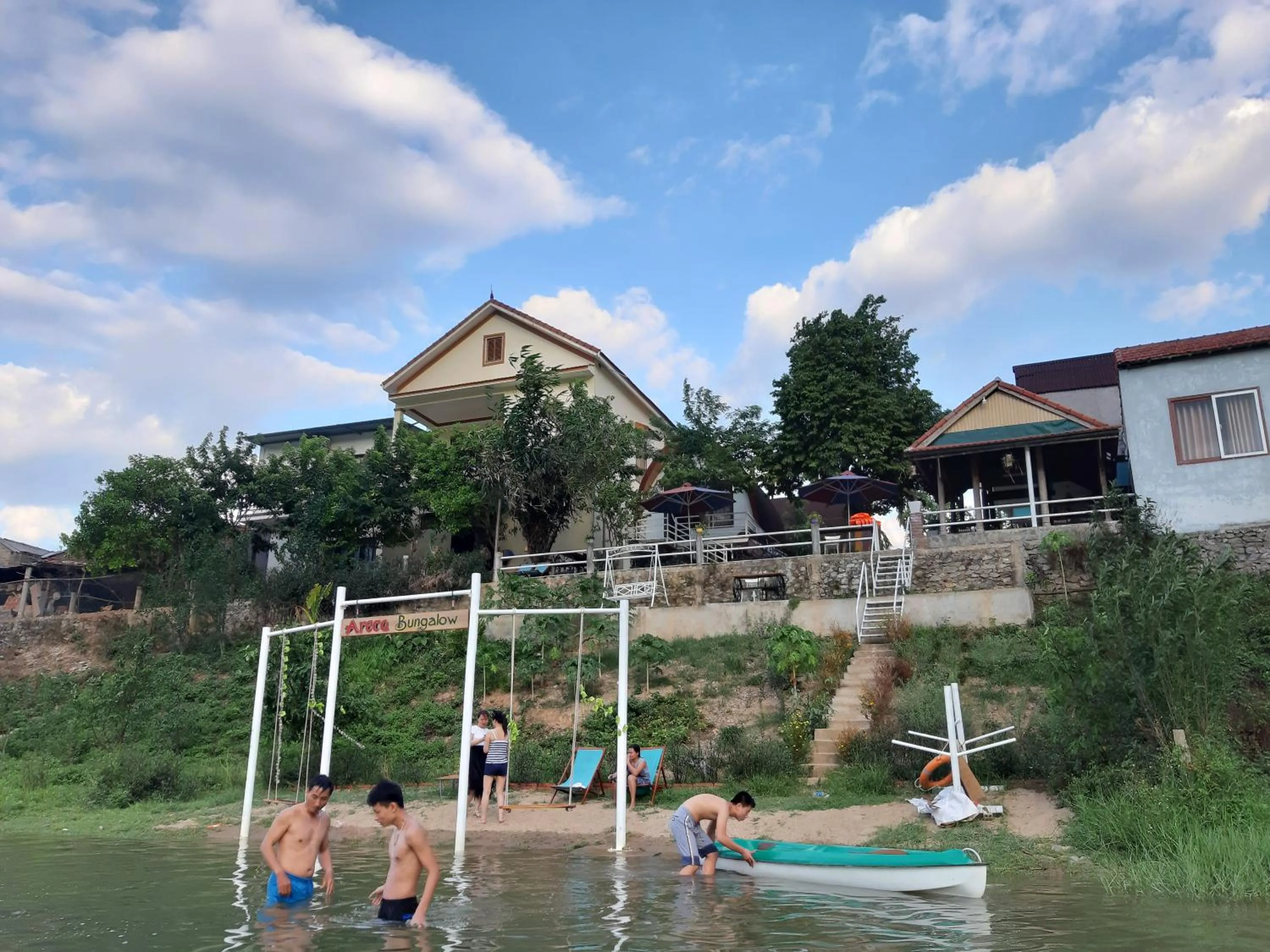 Swimming pool in Areca Bungalow