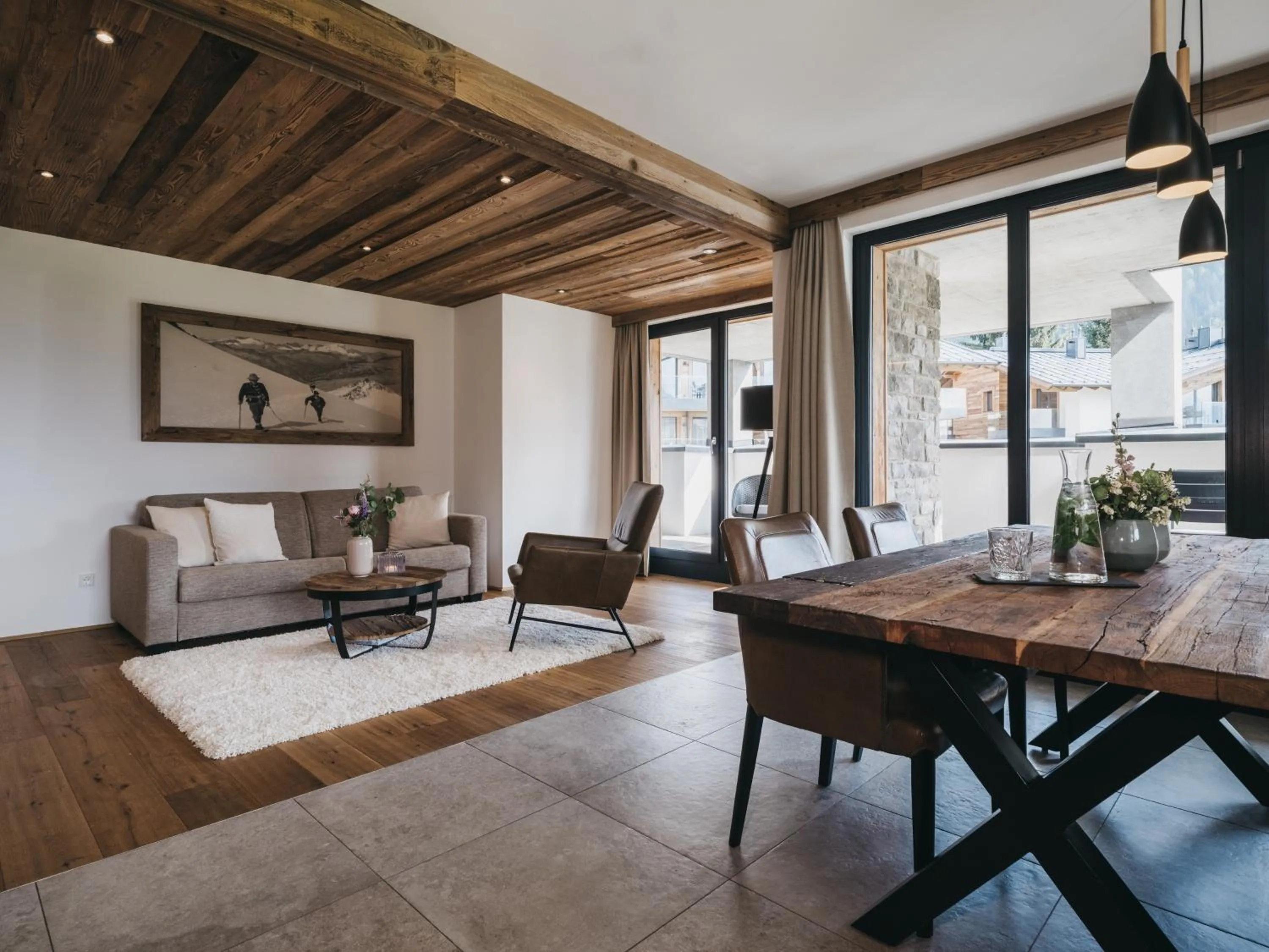 Living room in VAYA Fieberbrunn