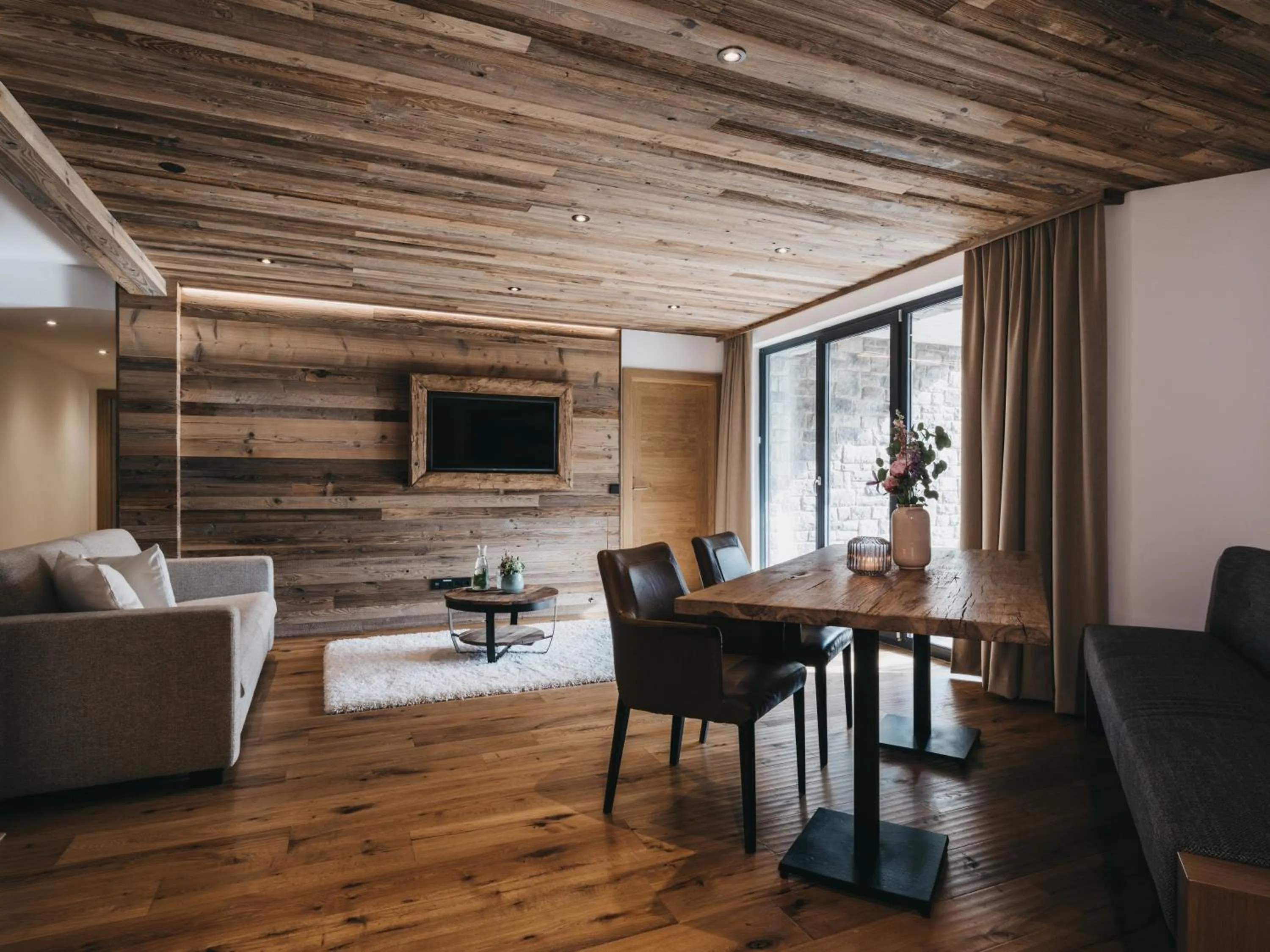 Living room in VAYA Fieberbrunn