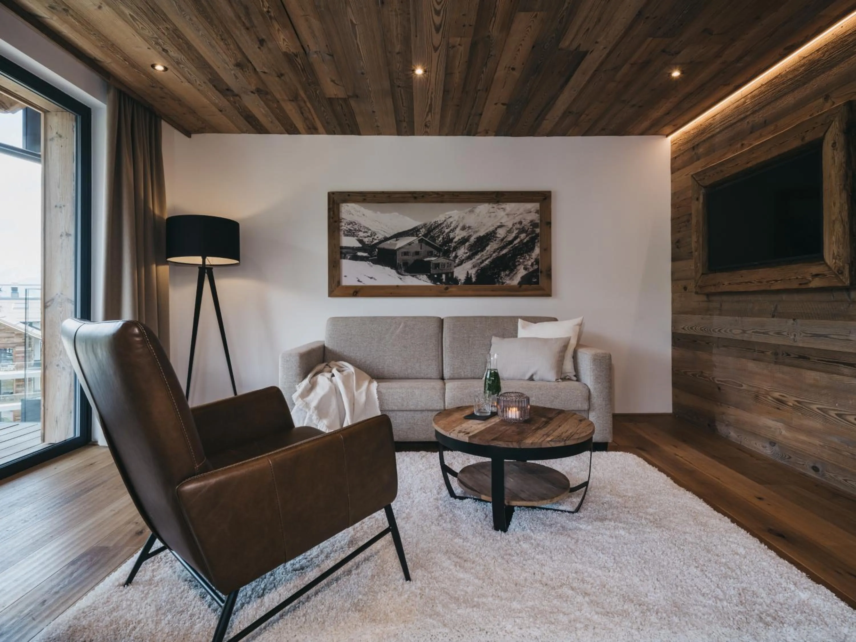 Living room in VAYA Fieberbrunn