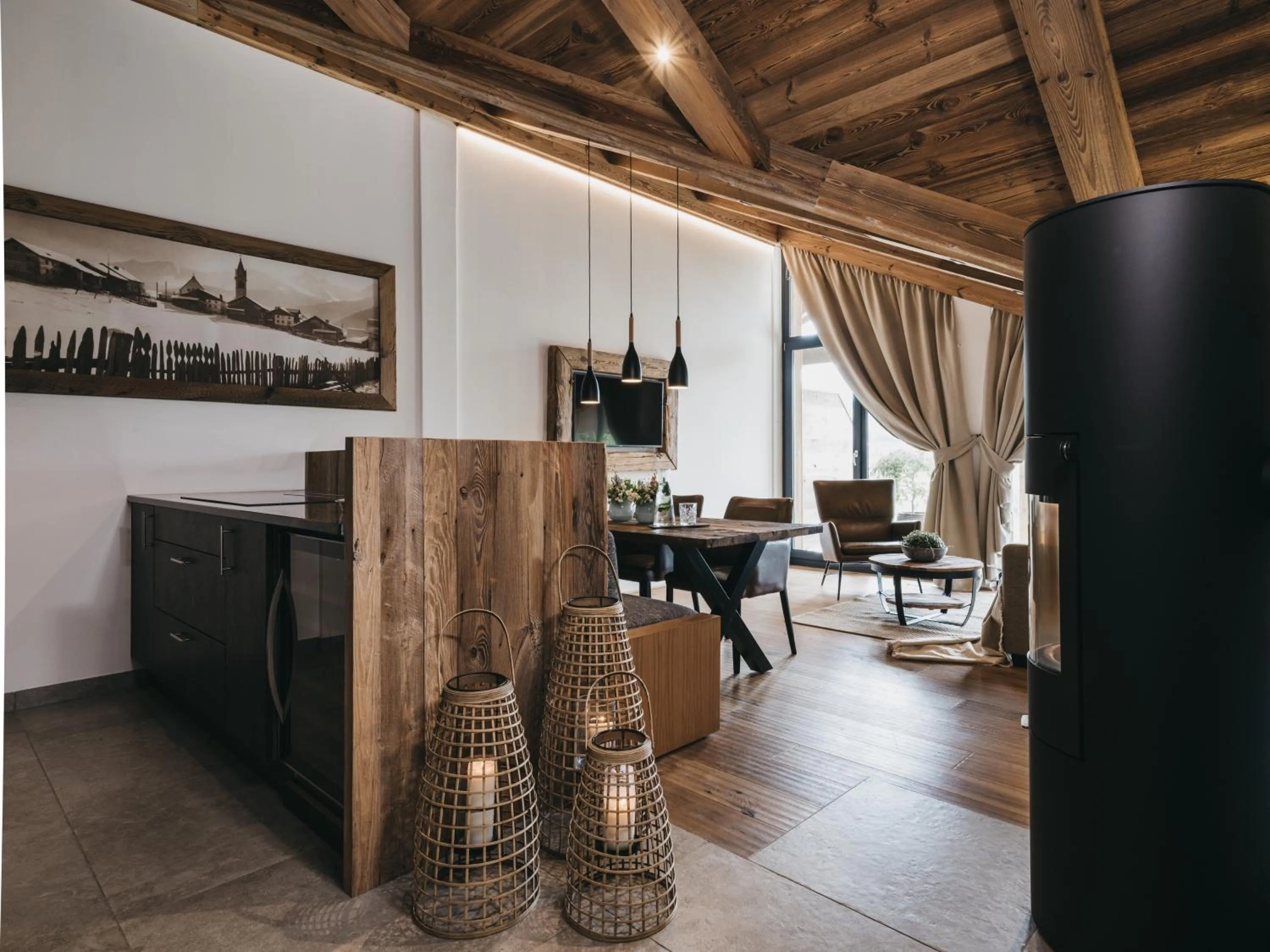 Living room in VAYA Fieberbrunn