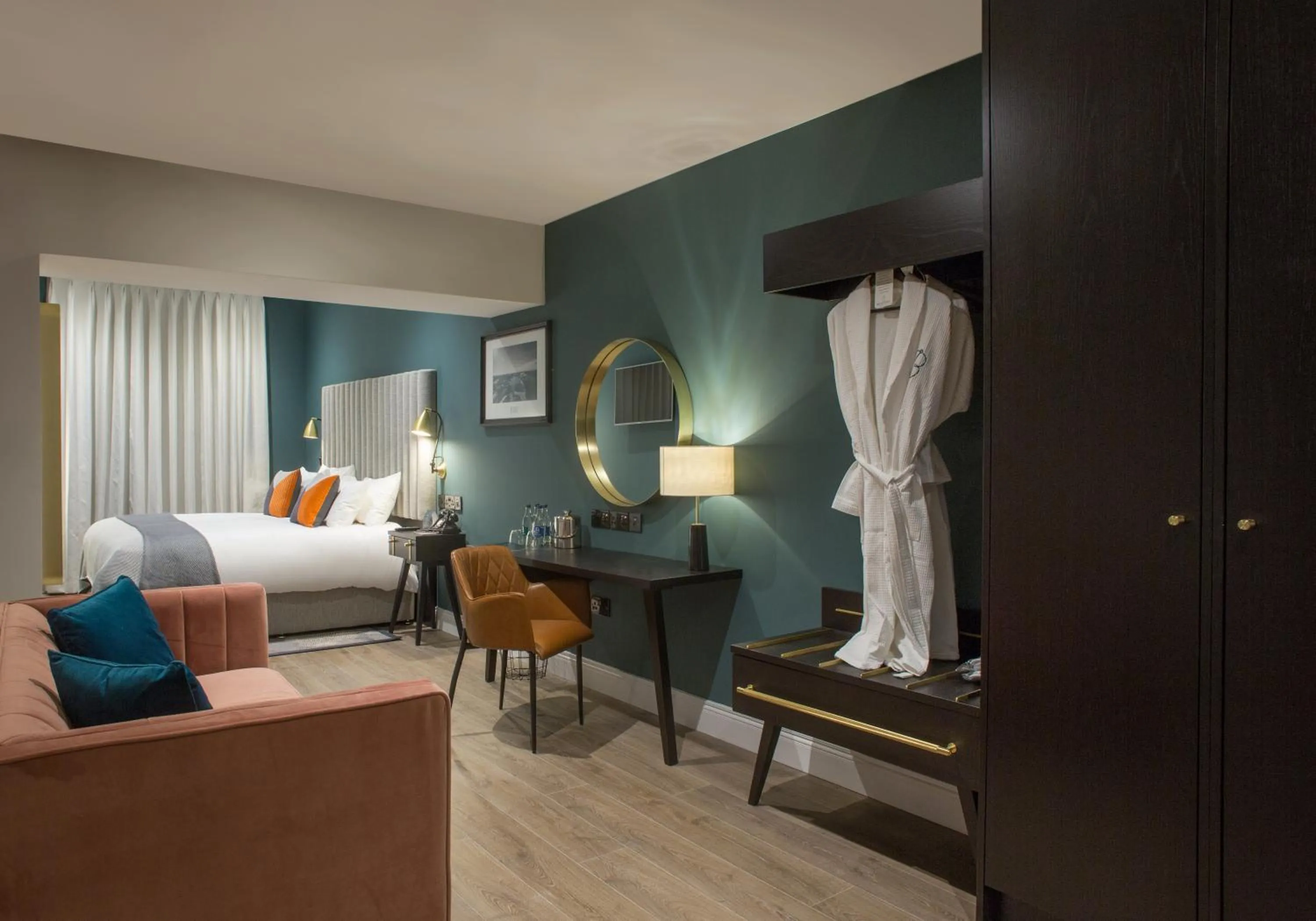 Bed in The Bedford Townhouse