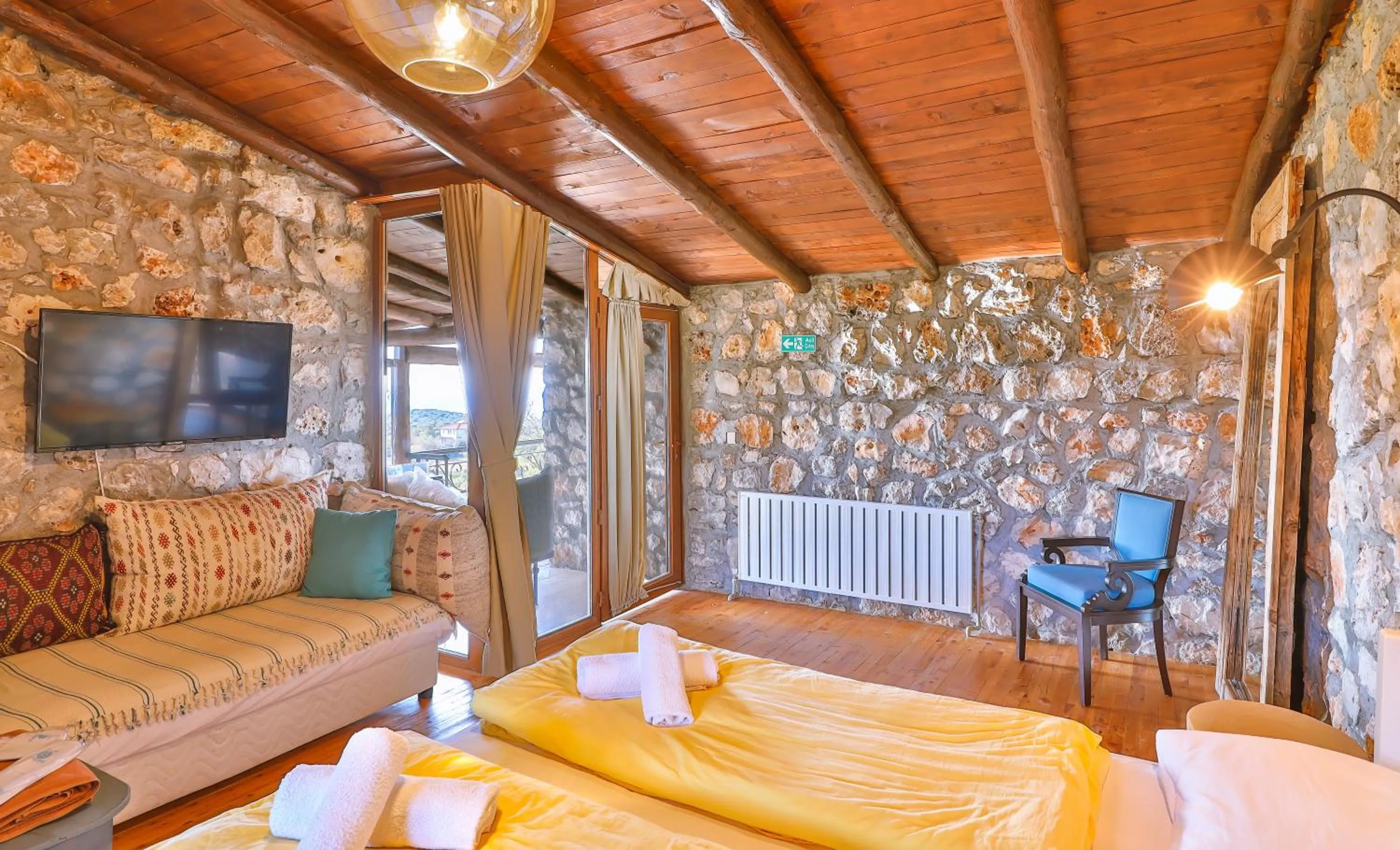 Seating area in Kale Lodge - Adult Only + 15