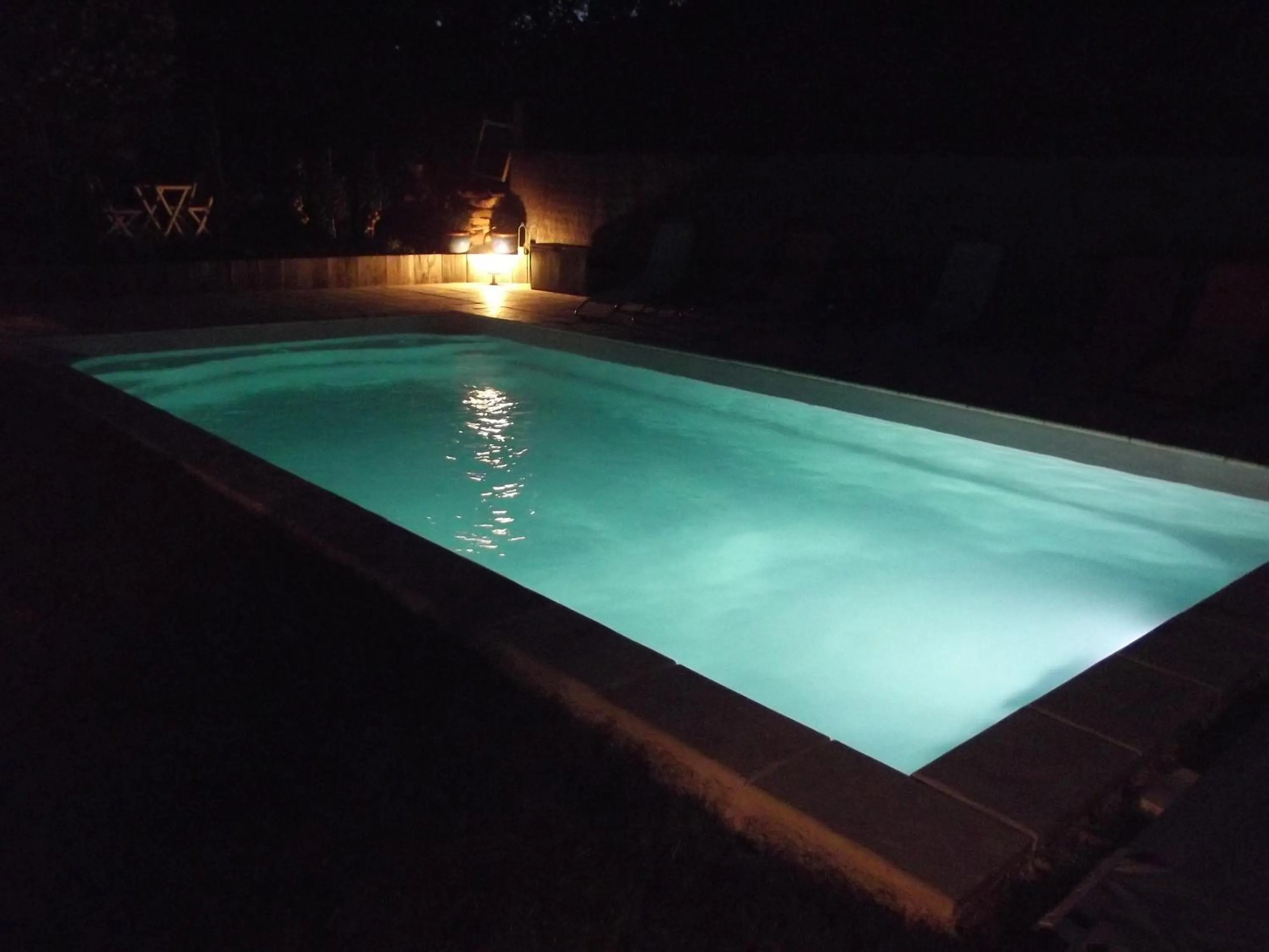 Swimming pool in Il était une fois Brocéliande
