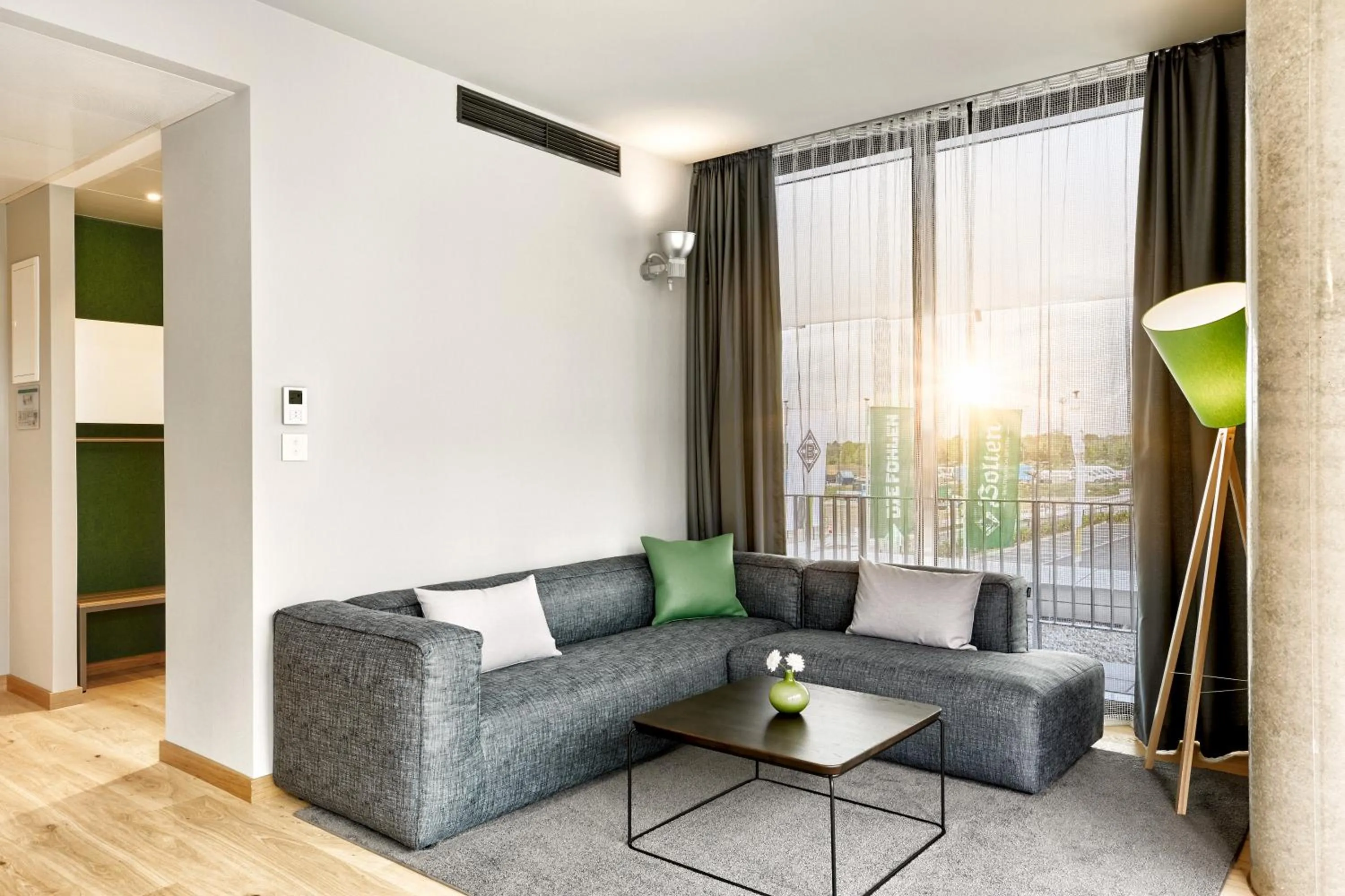 Seating area in H4 Hotel Mönchengladbach im BORUSSIA-PARK