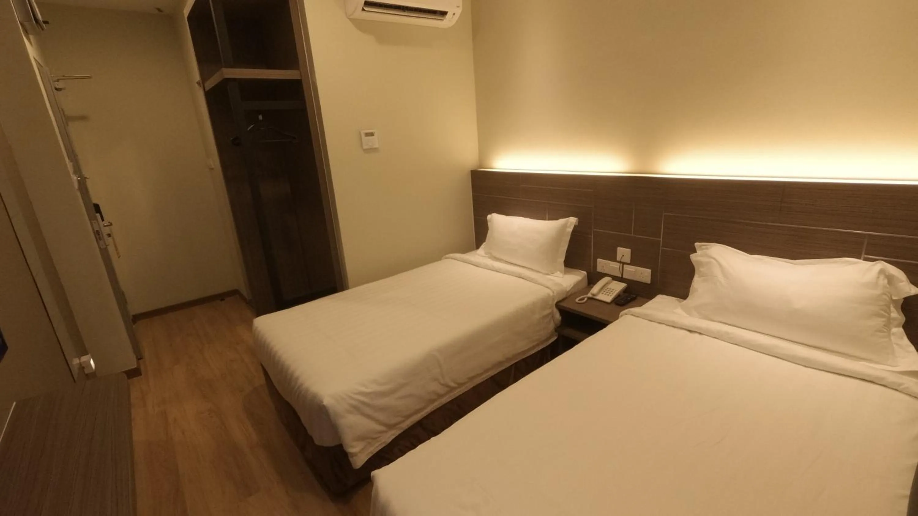 Bed in U Design Hotel Kuala Lipis