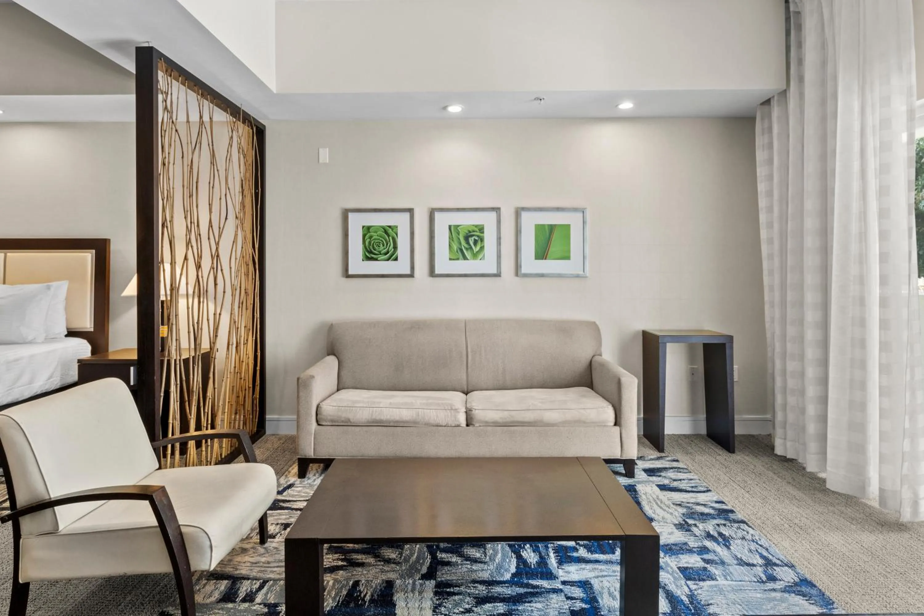 Living room in Provident Doral At The Blue