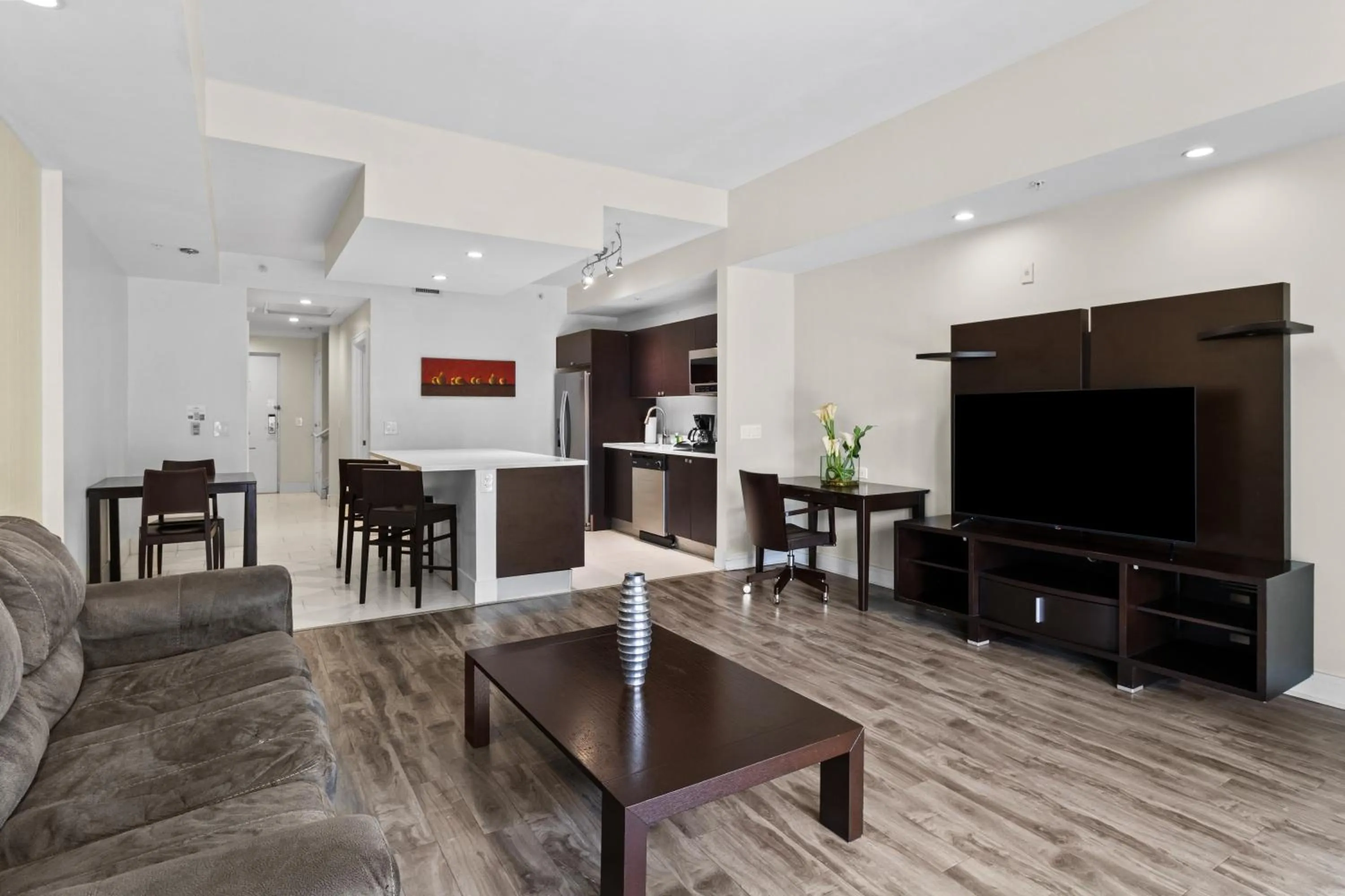 Living room in Provident Doral At The Blue