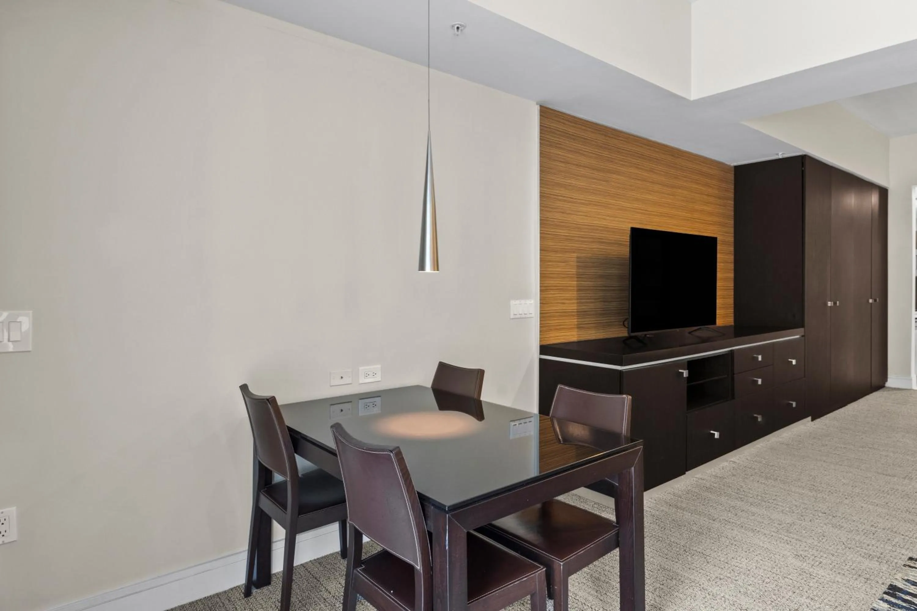 Dining area in Provident Doral At The Blue