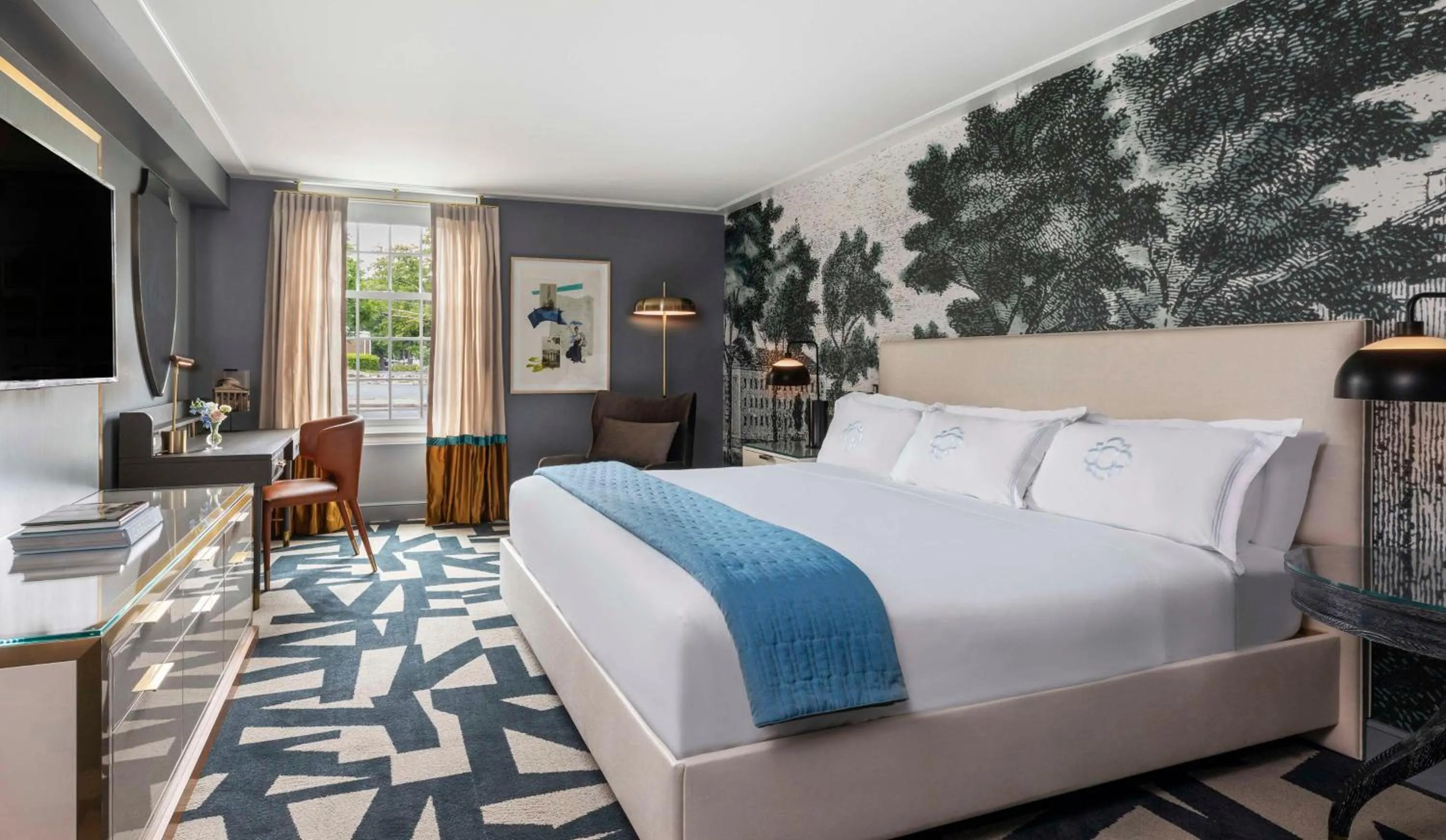 Bedroom, Bed in The Carolina Inn, a Destination by Hyatt Hotel