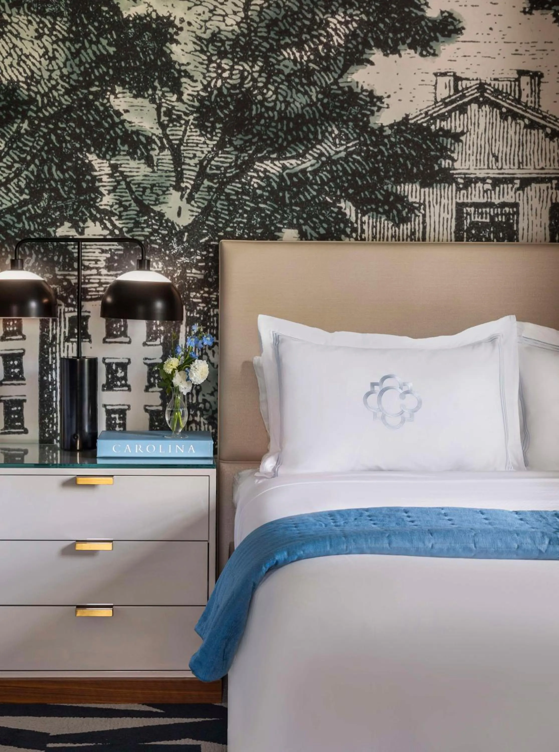 Bedroom, Bed in The Carolina Inn, a Destination by Hyatt Hotel