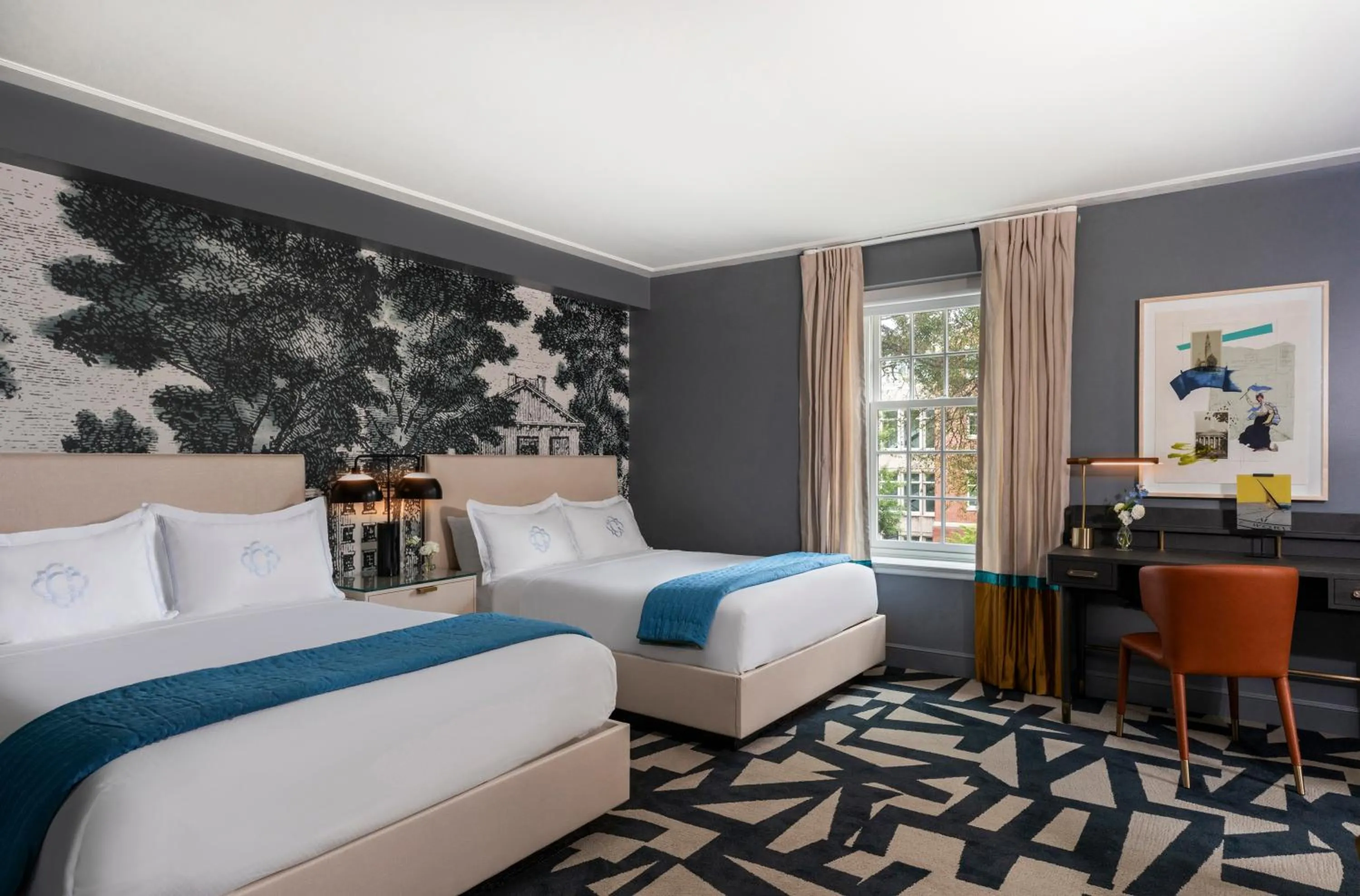 Bed in The Carolina Inn, a Destination by Hyatt Hotel