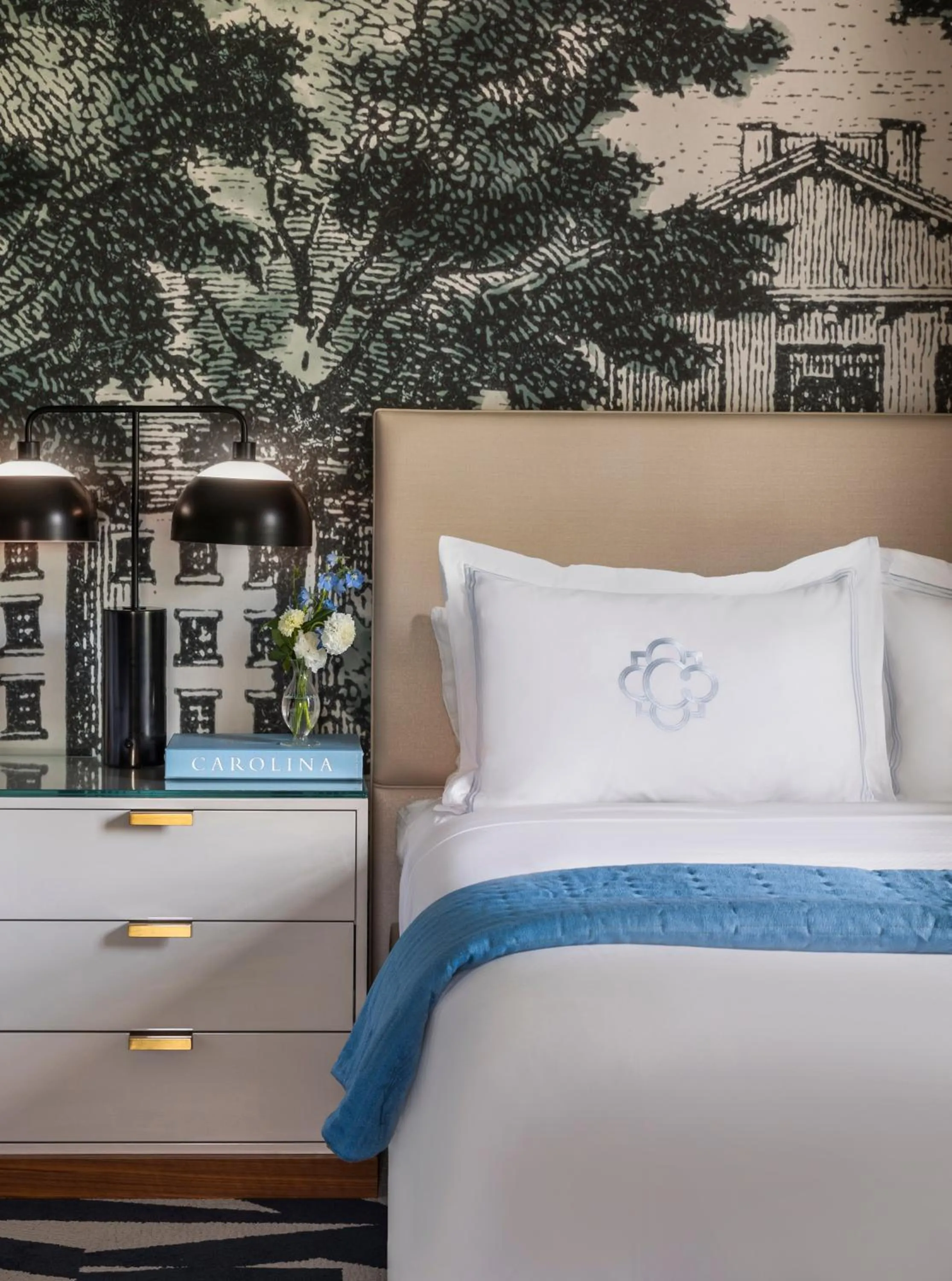 Bed in The Carolina Inn, a Destination by Hyatt Hotel