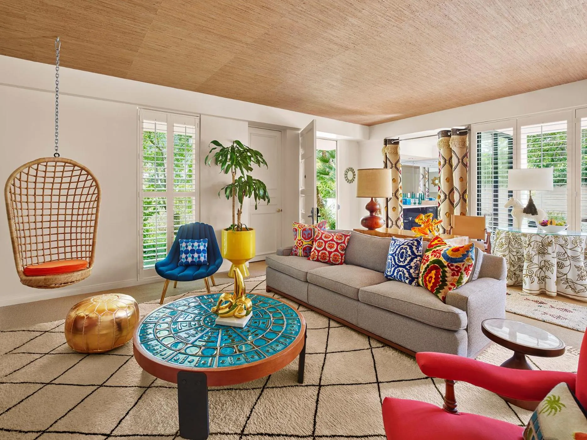 Living room in Parker Palm Springs
