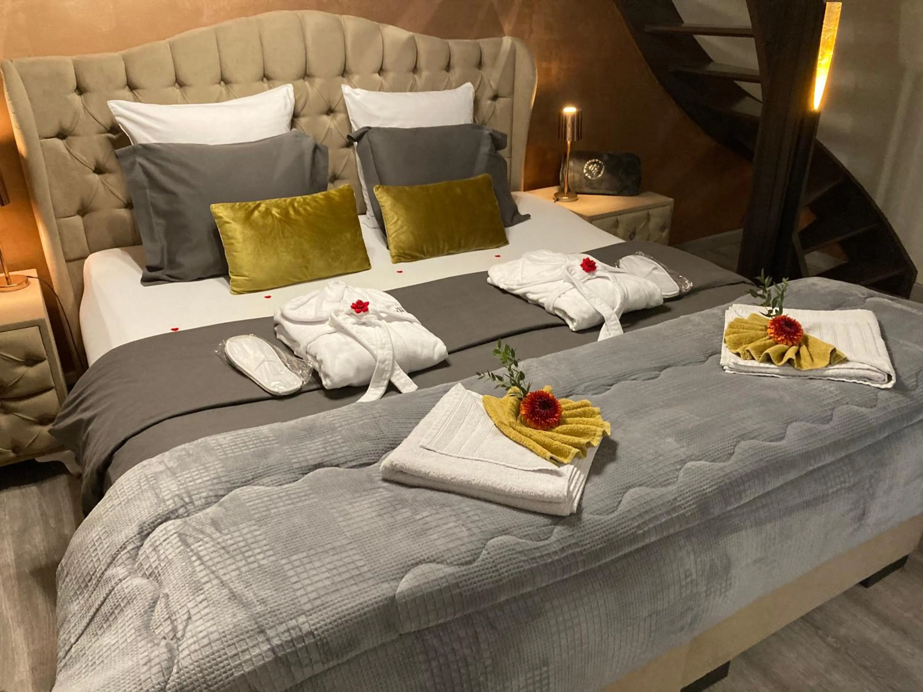 Bed in Le Nid d'Ange