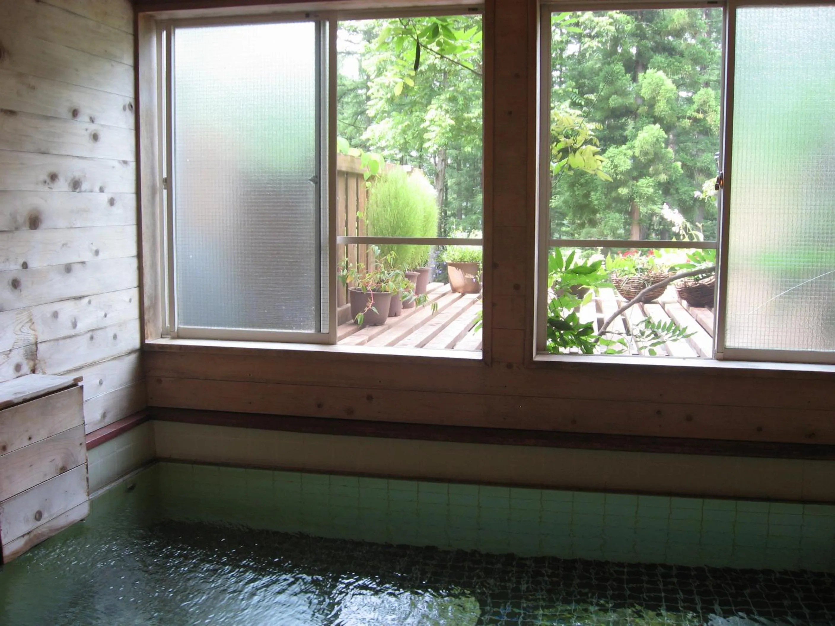 Bathroom in Pension Old String
