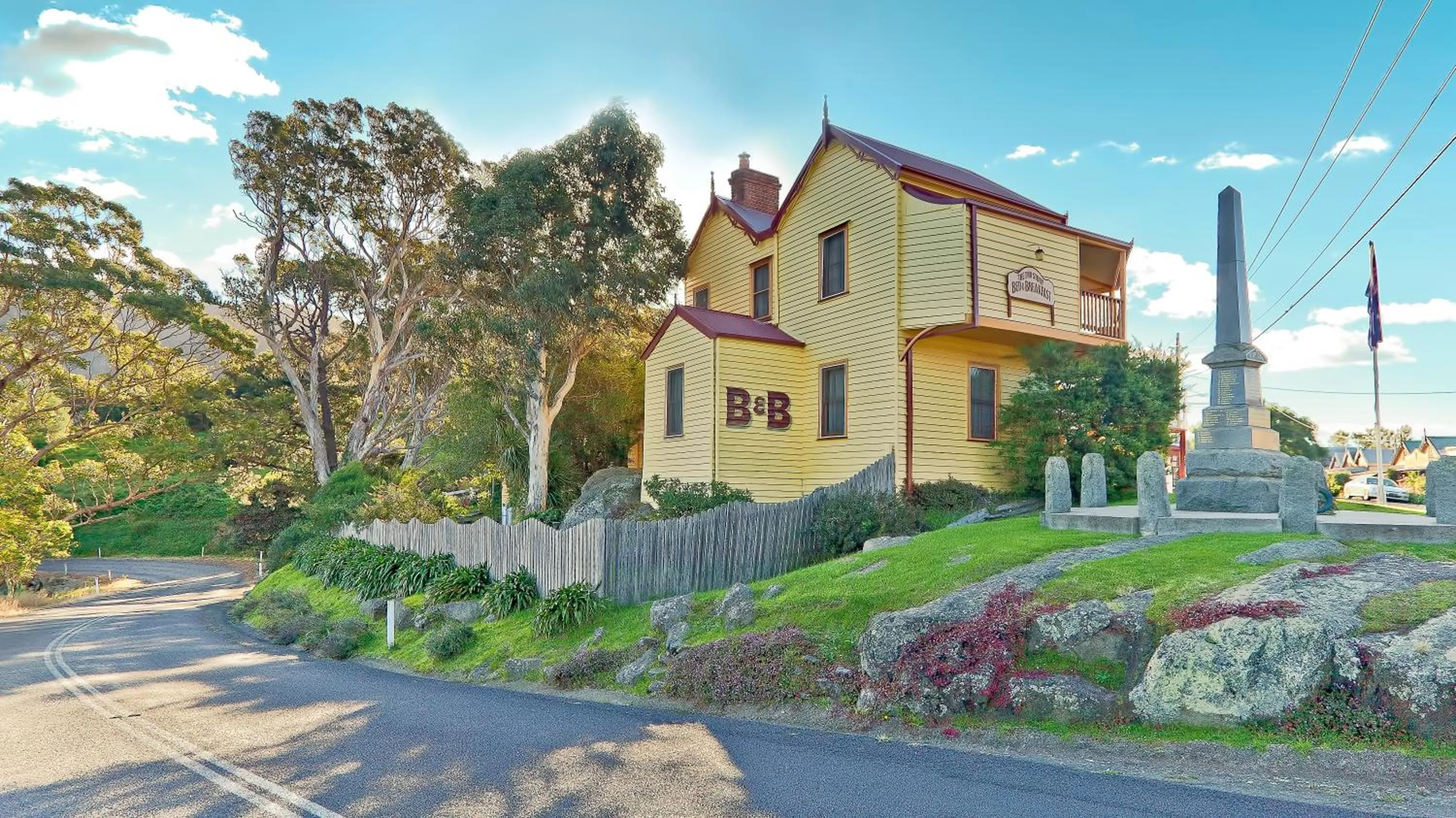 Bird's eye view in Stay at Tilba