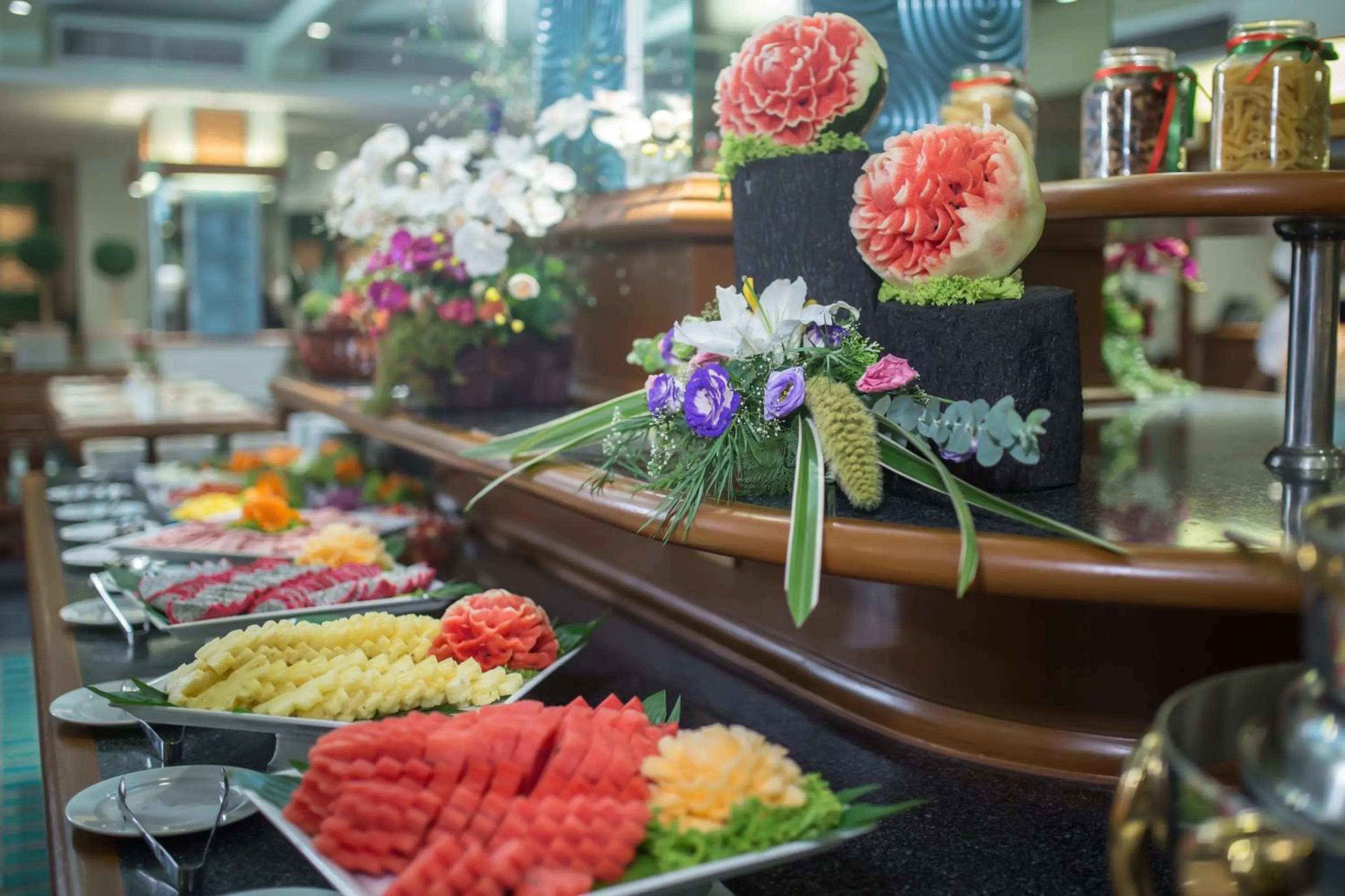 Food and drinks in Asia Cha-am Hotel