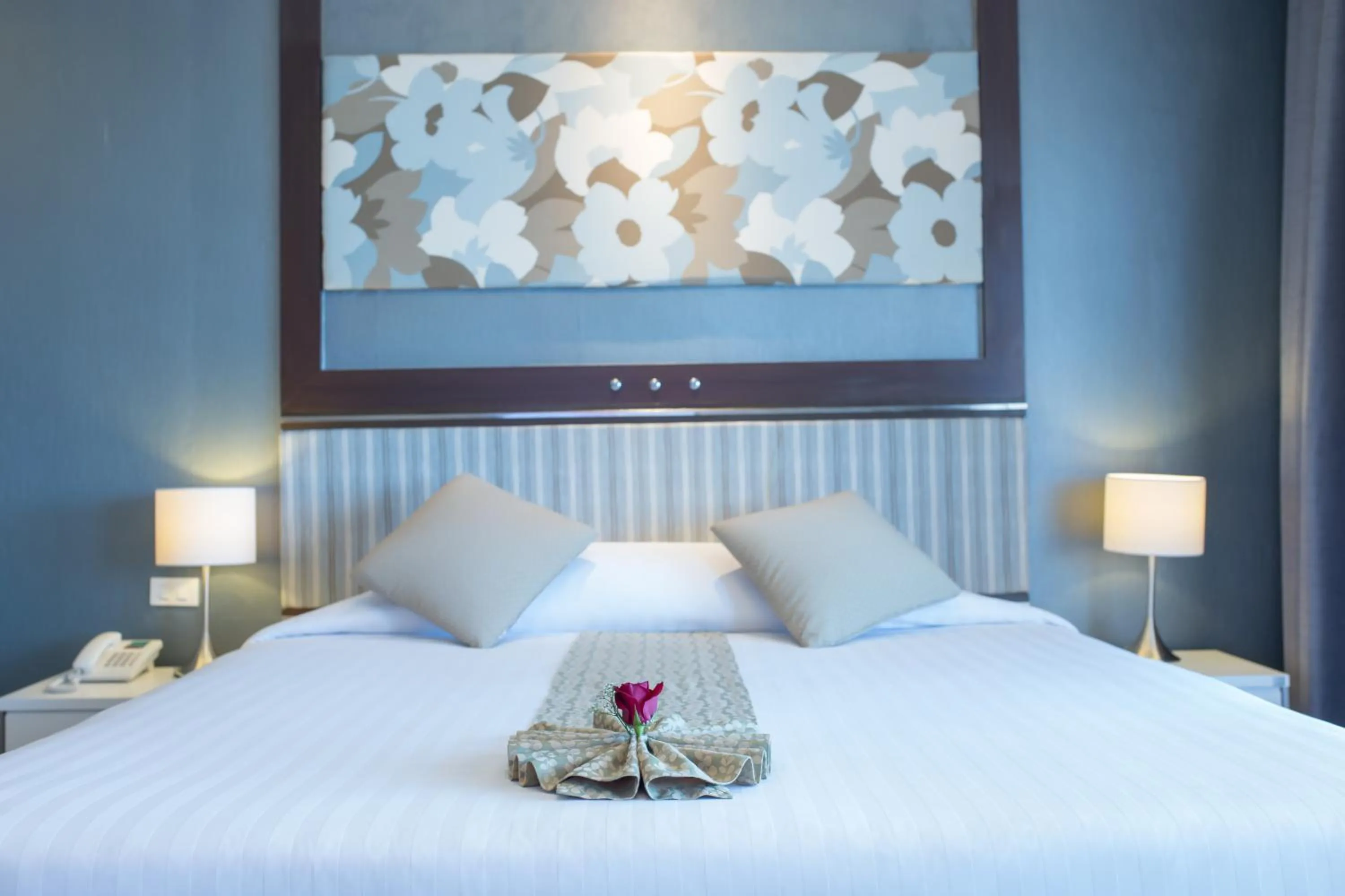 Bed in Asia Cha-am Hotel