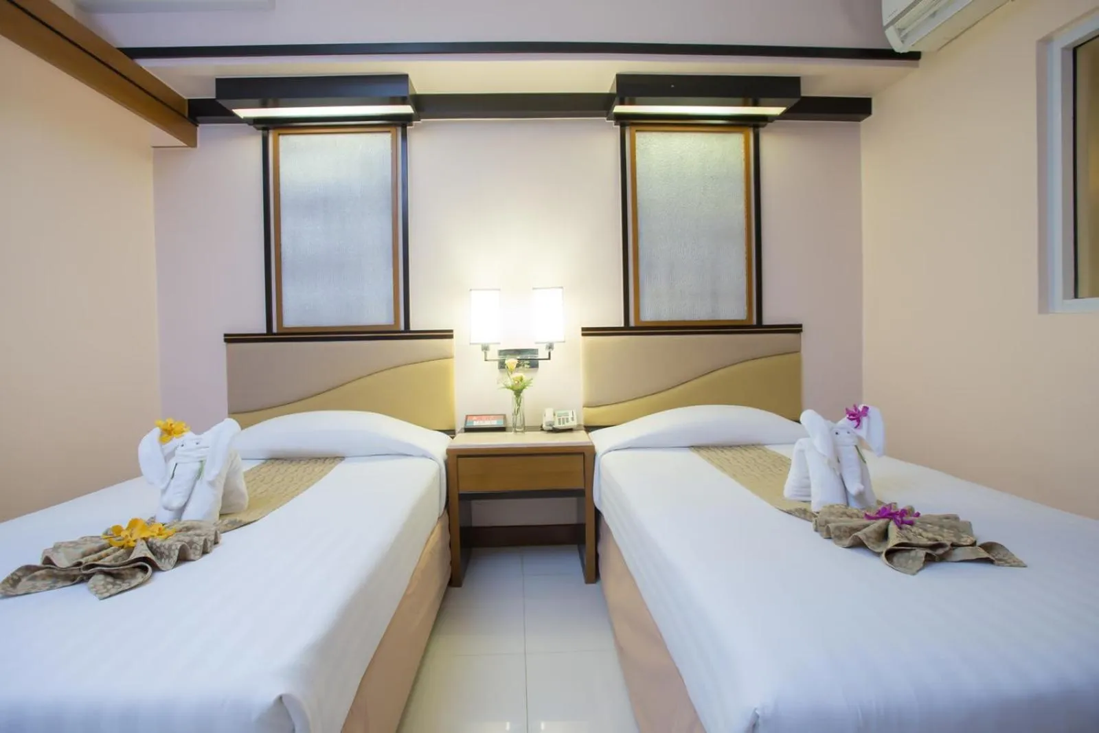 Bed in Asia Cha-am Hotel