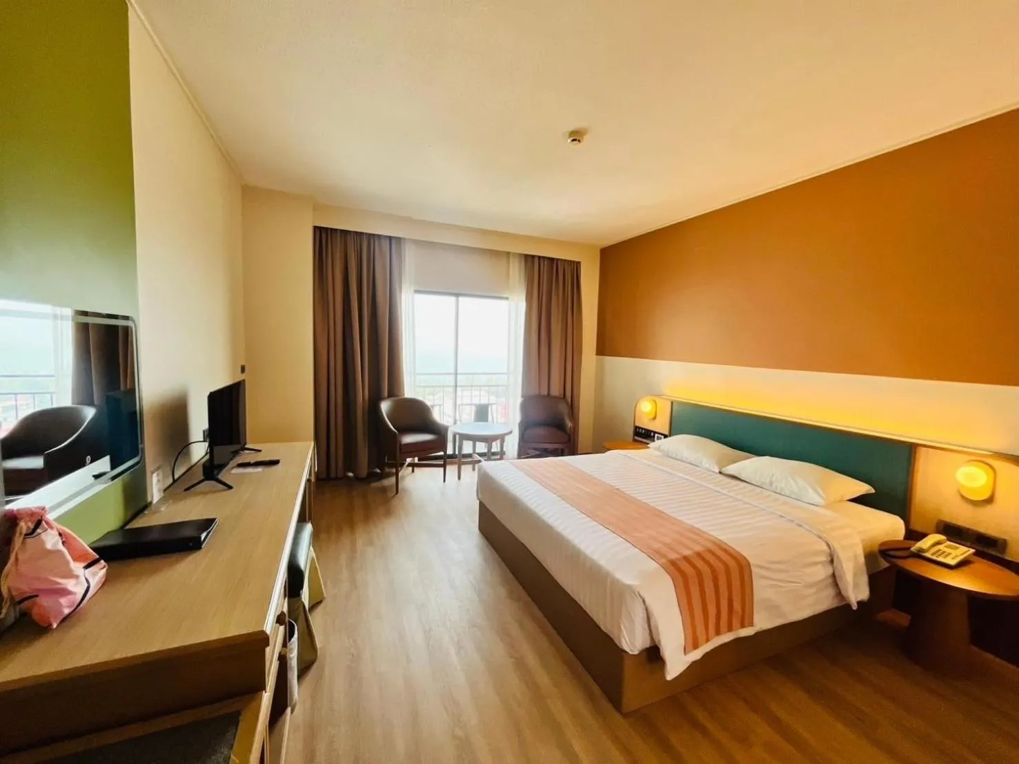 Bed in Asia Cha-am Hotel