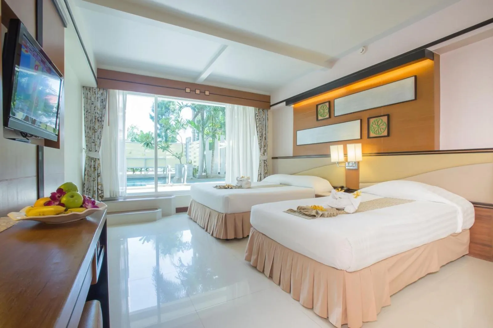 Photo of the whole room, Bed in Asia Cha-am Hotel