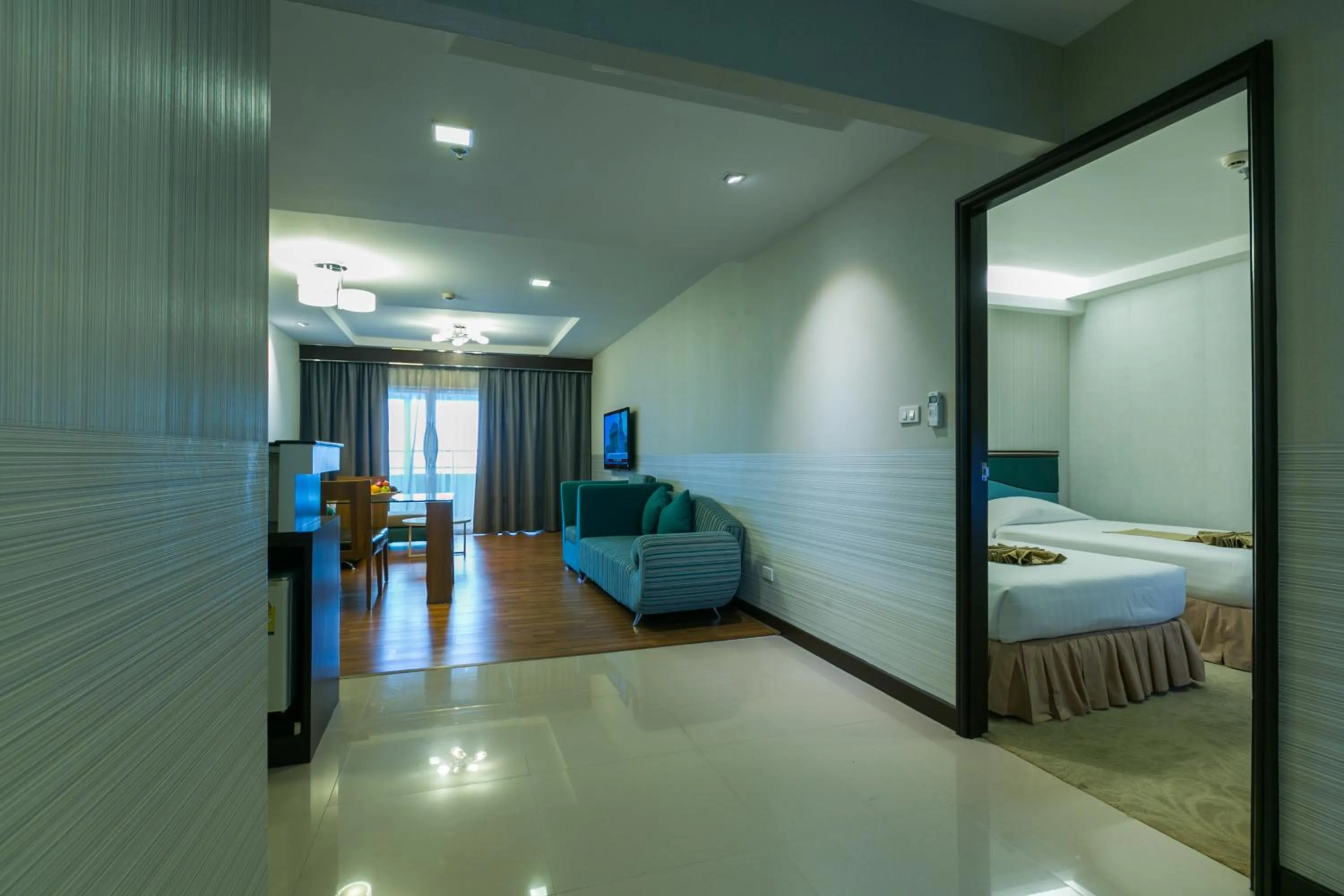 Seating area, Bed in Asia Cha-am Hotel