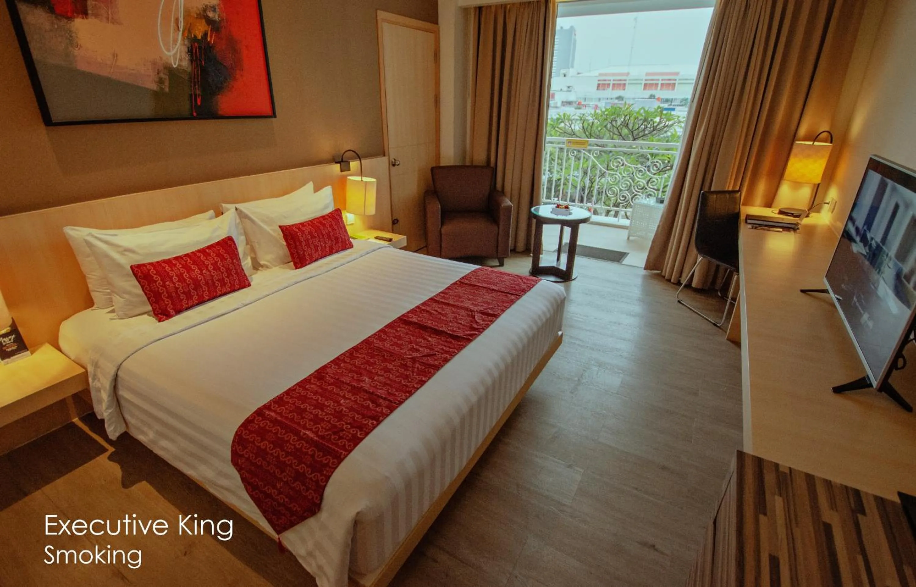 Bed in Grand Zuri BSD City