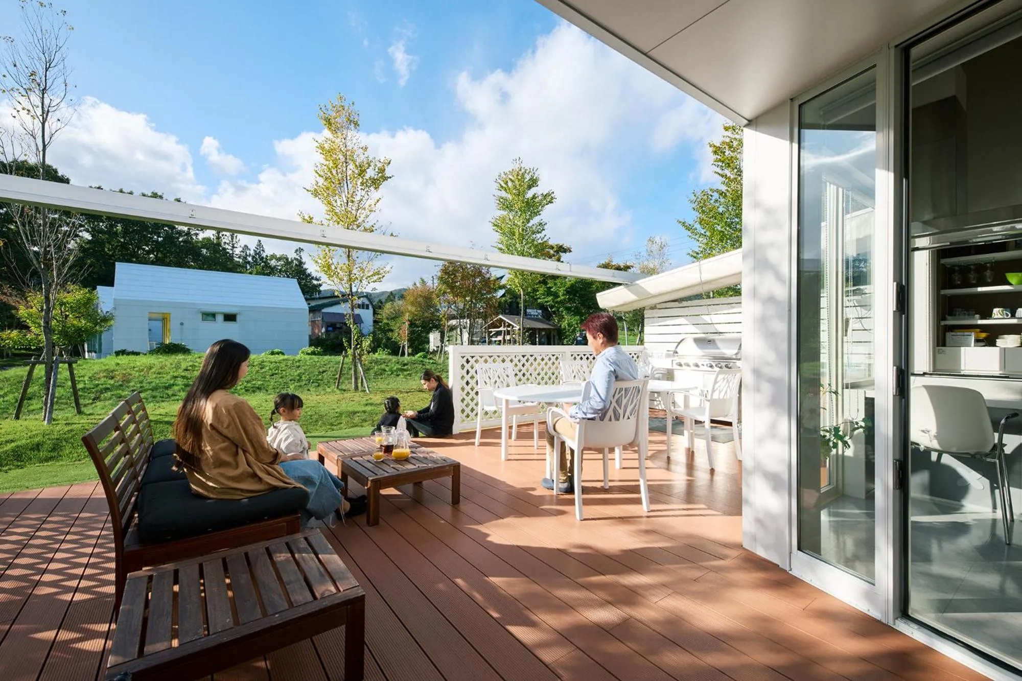 Garden in Holiday House Green Garden