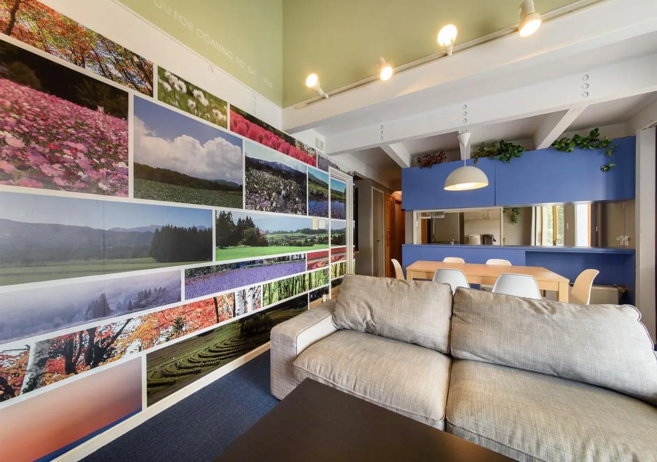 Living room in Holiday House Green Garden