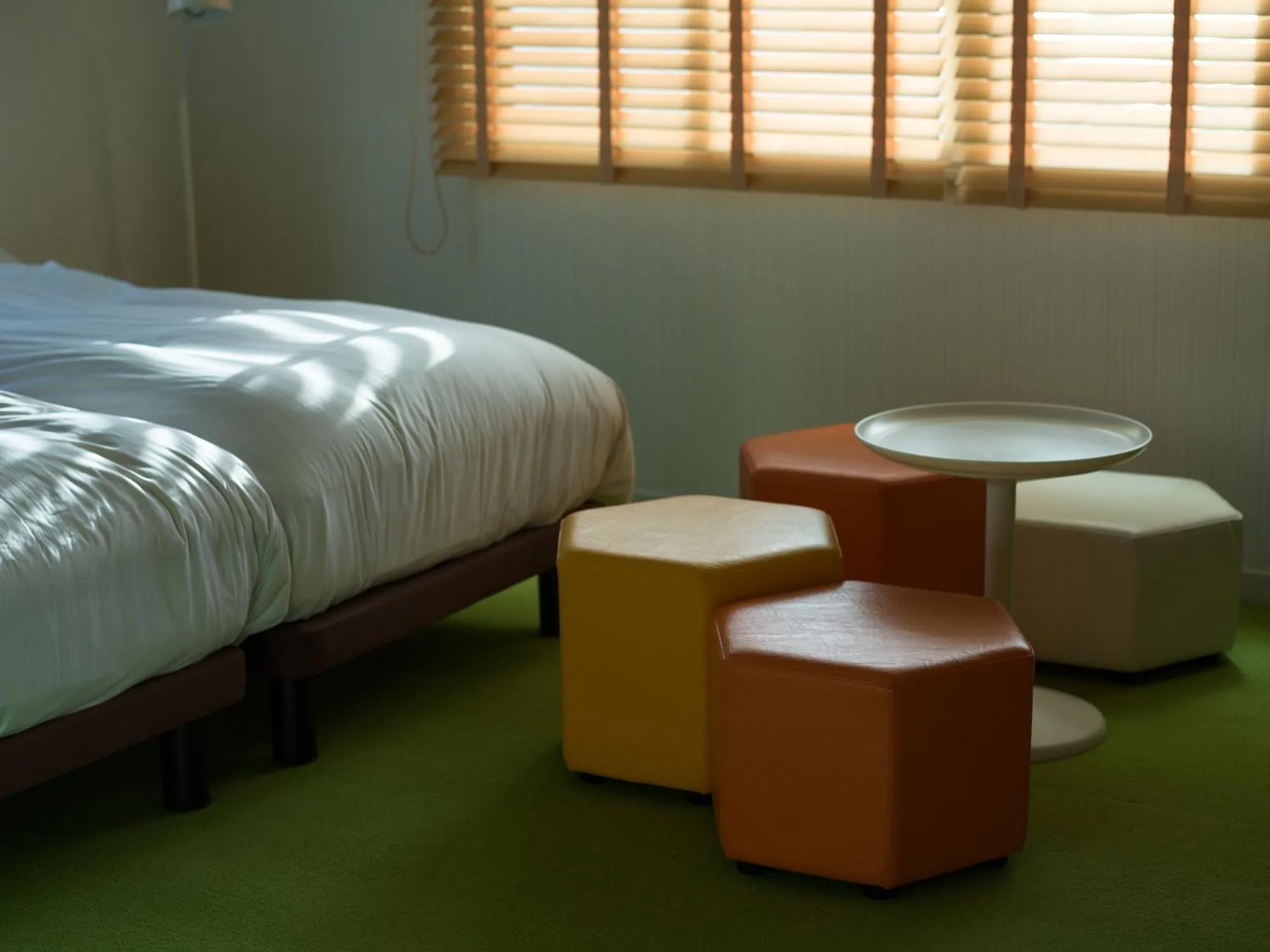 Bed in Holiday House Green Garden