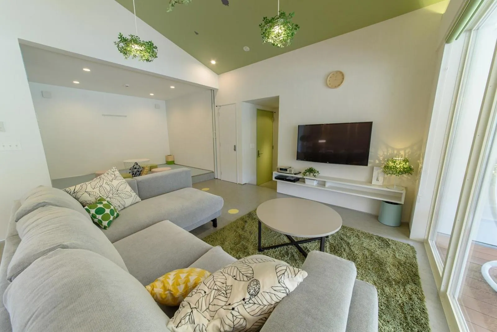 TV and multimedia in Holiday House Green Garden