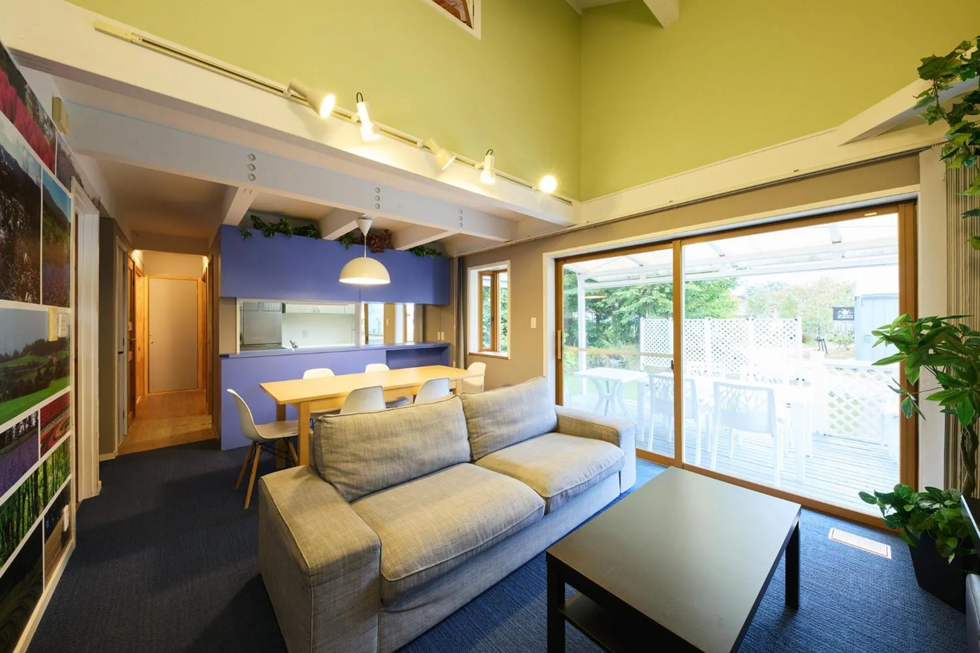 Living room in Holiday House Green Garden