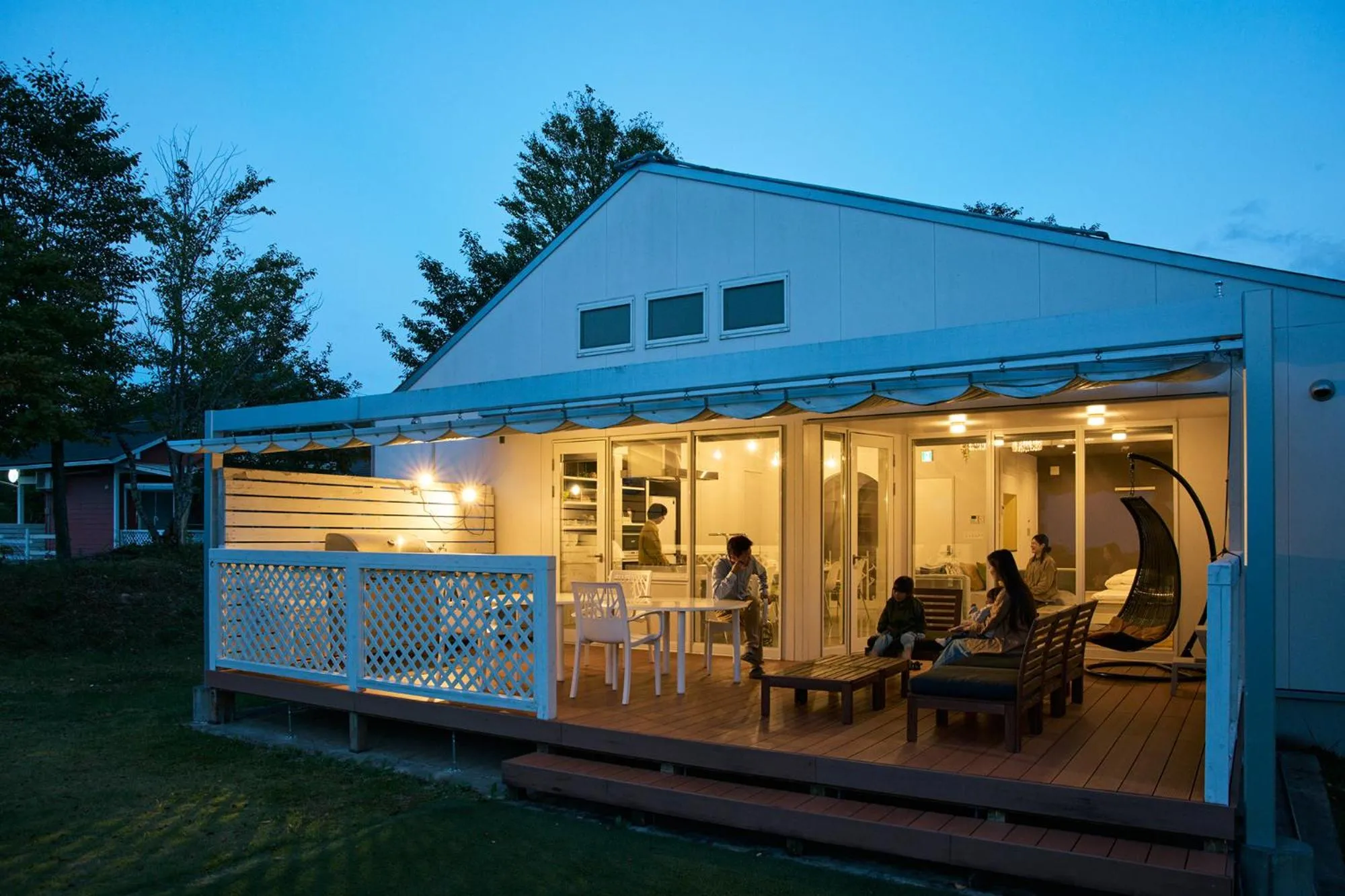Property building in Holiday House Green Garden