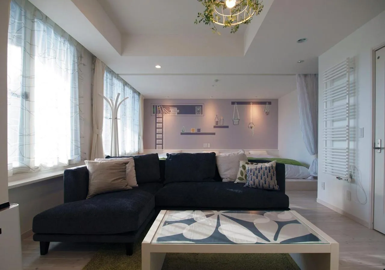 Living room in Holiday House Green Garden