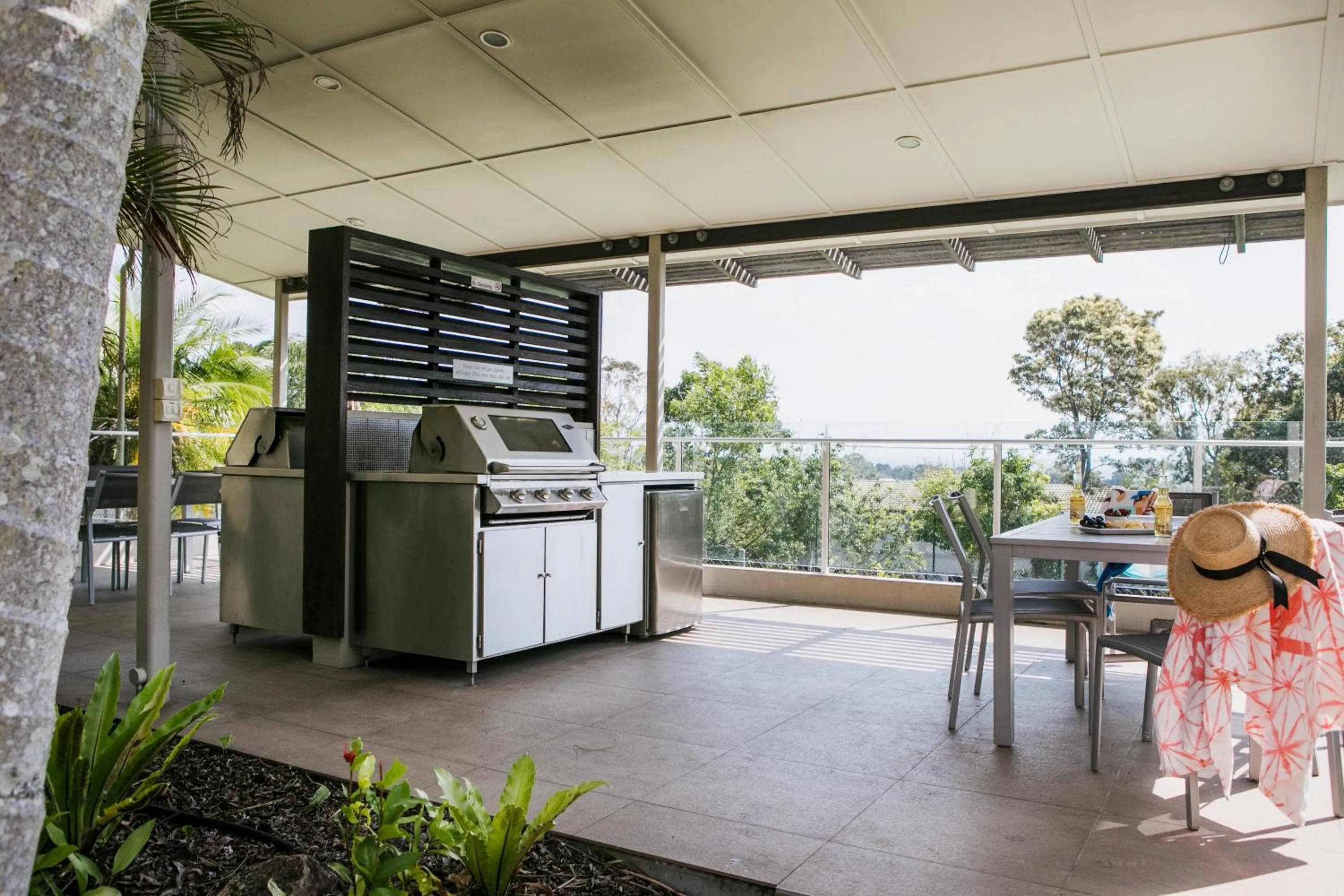 BBQ facilities in Noosa Hill Resort