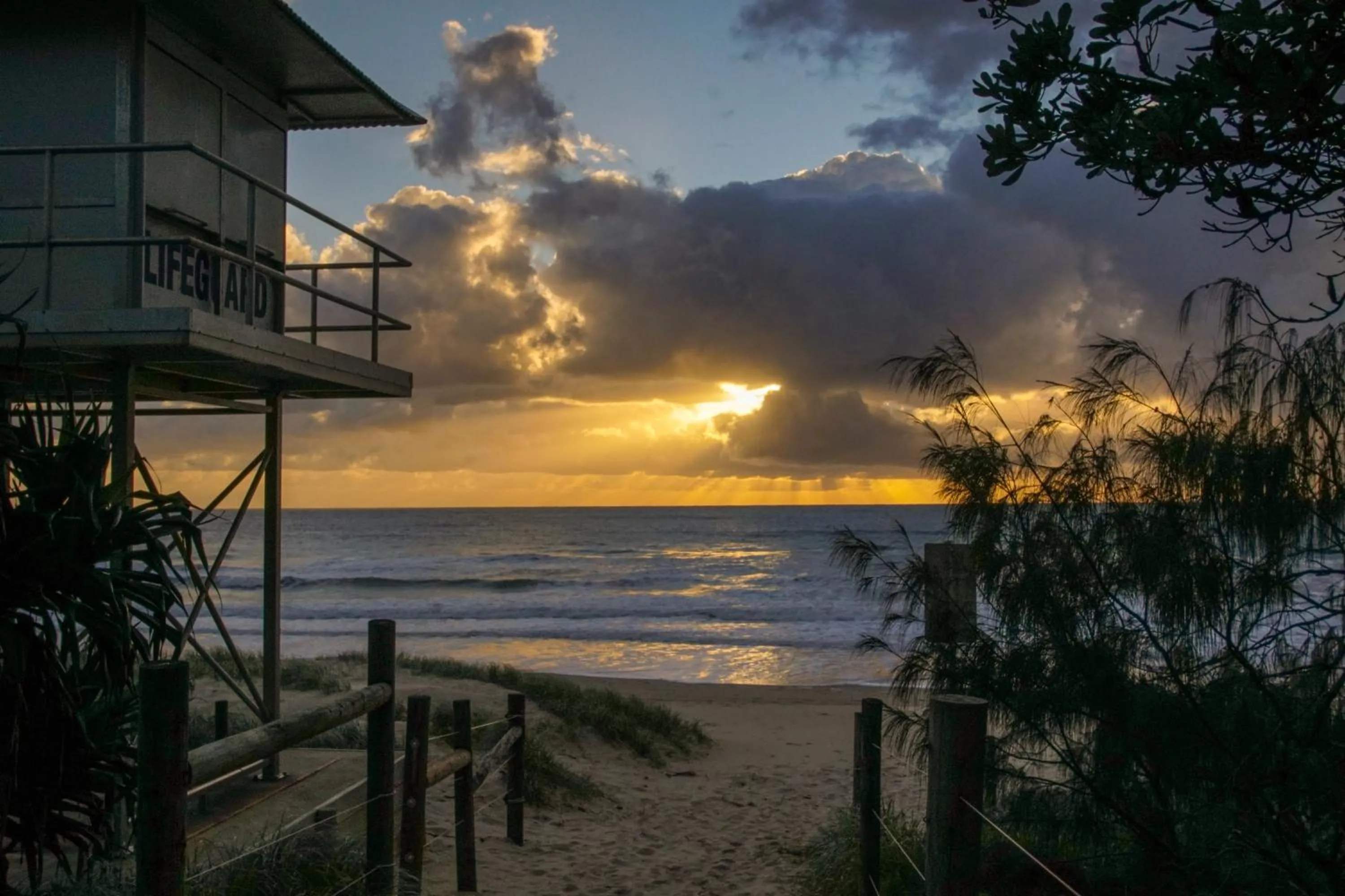 Beach in San Marino by the Sea Apartments