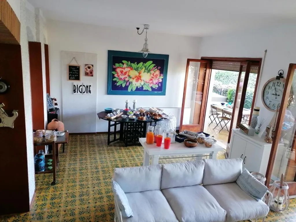 Living room in Villa Luisa B&B