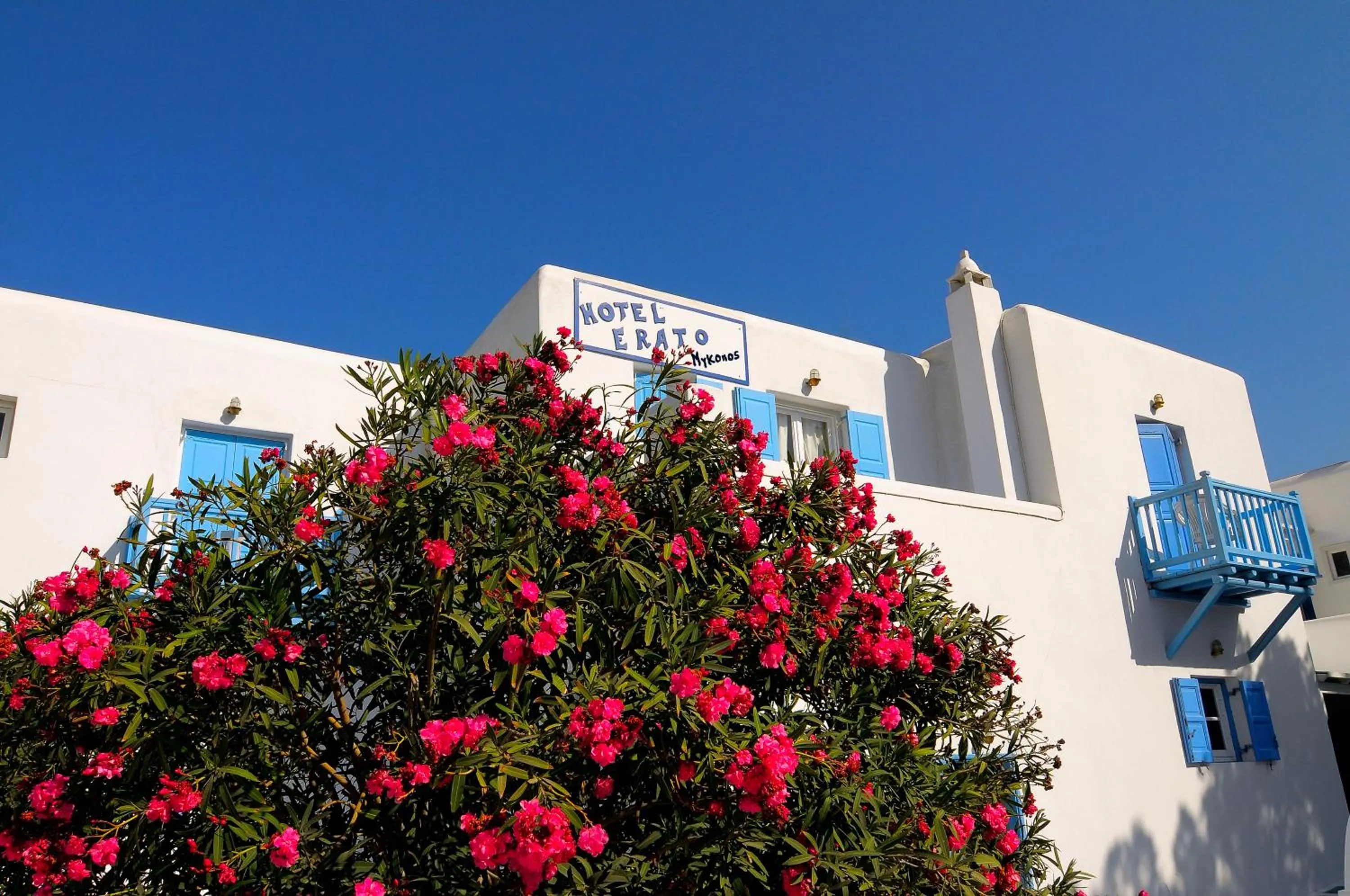 Property building in Erato Hotel Mykonos