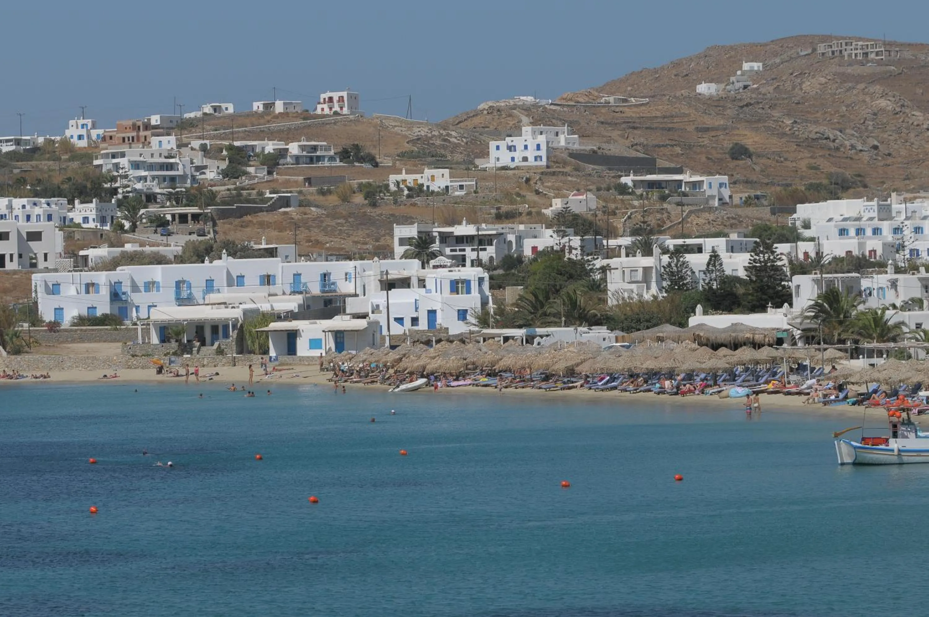 Area and facilities in Erato Hotel Mykonos