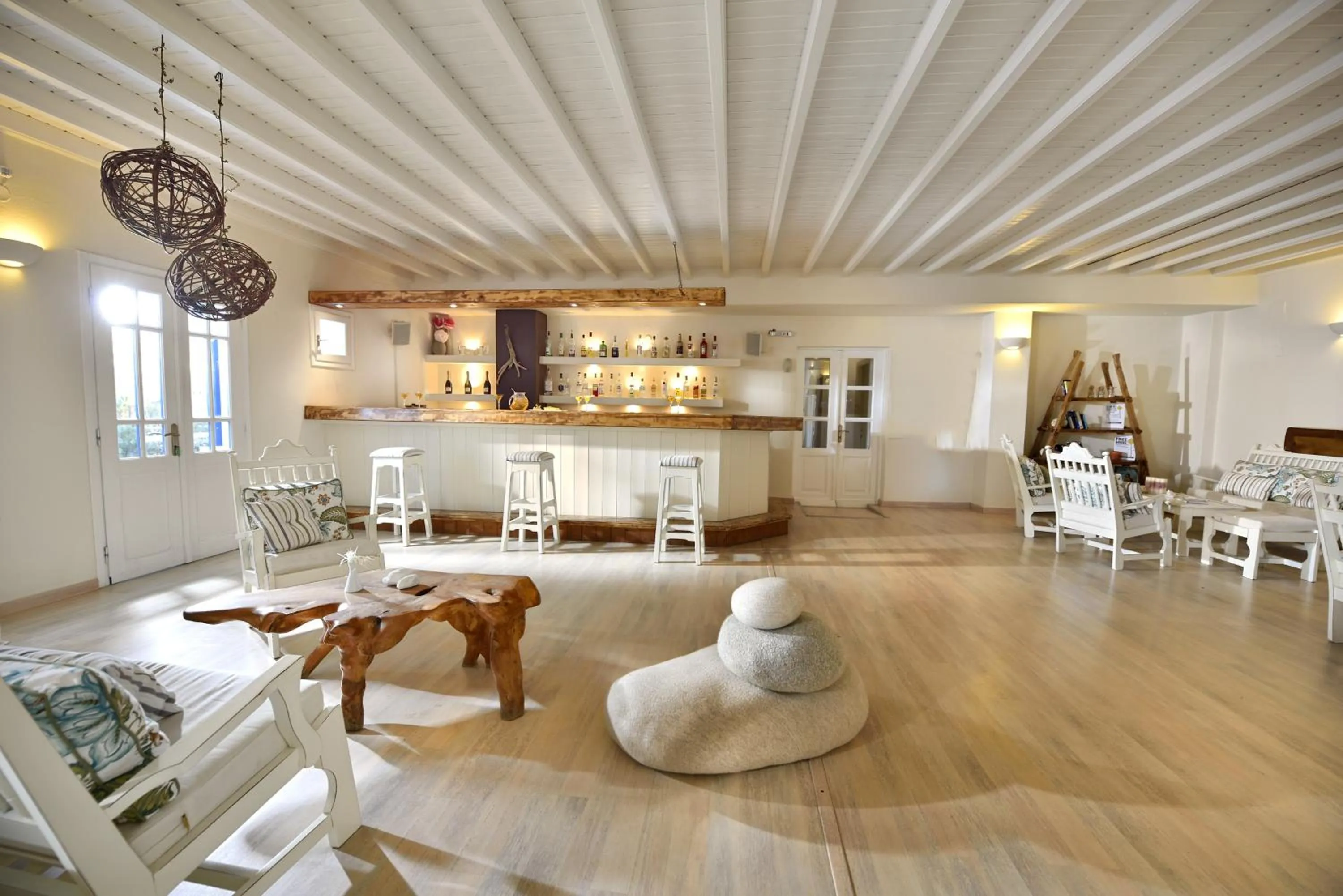 Lounge or bar in Erato Hotel Mykonos
