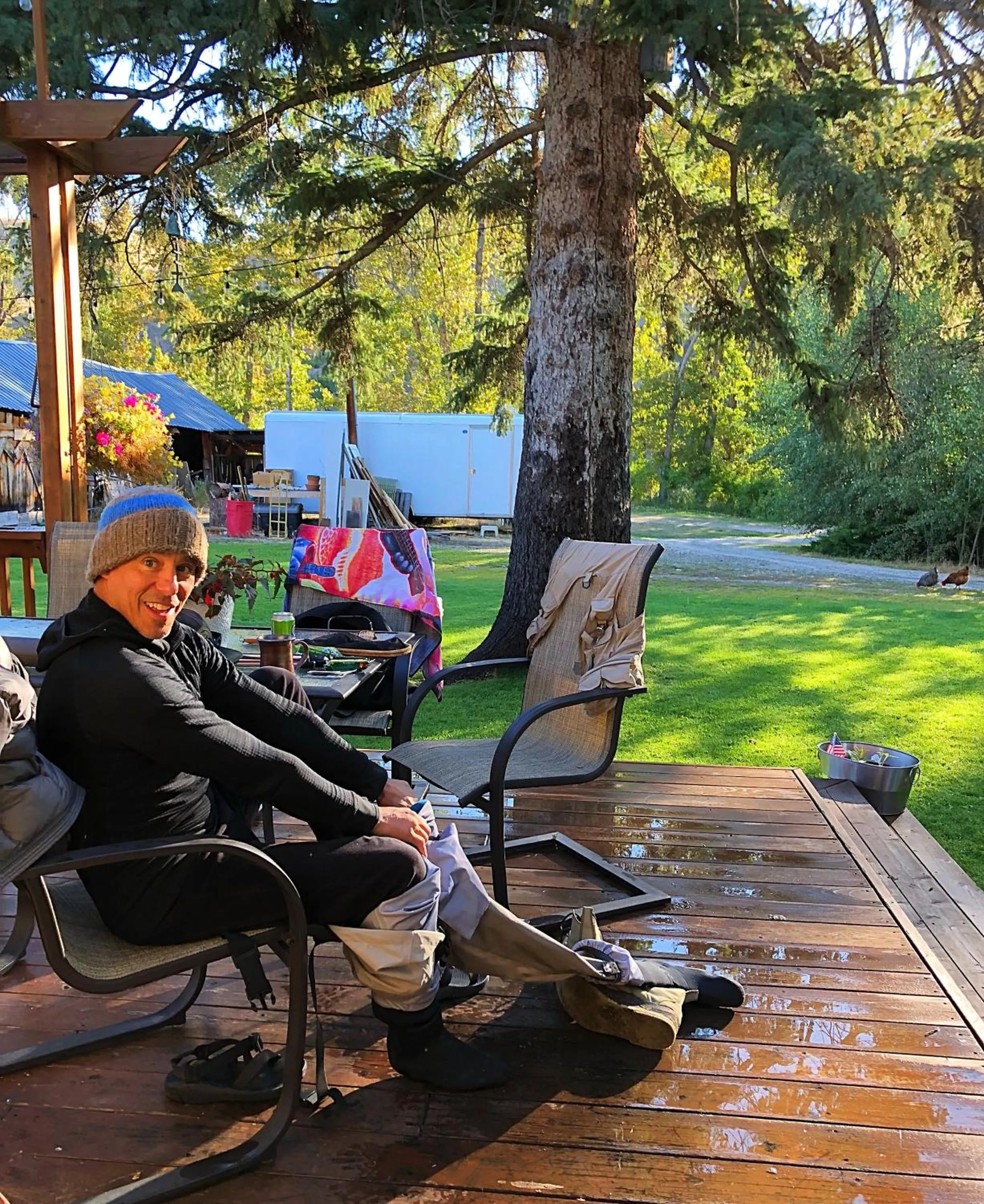 Guests in Hannon House