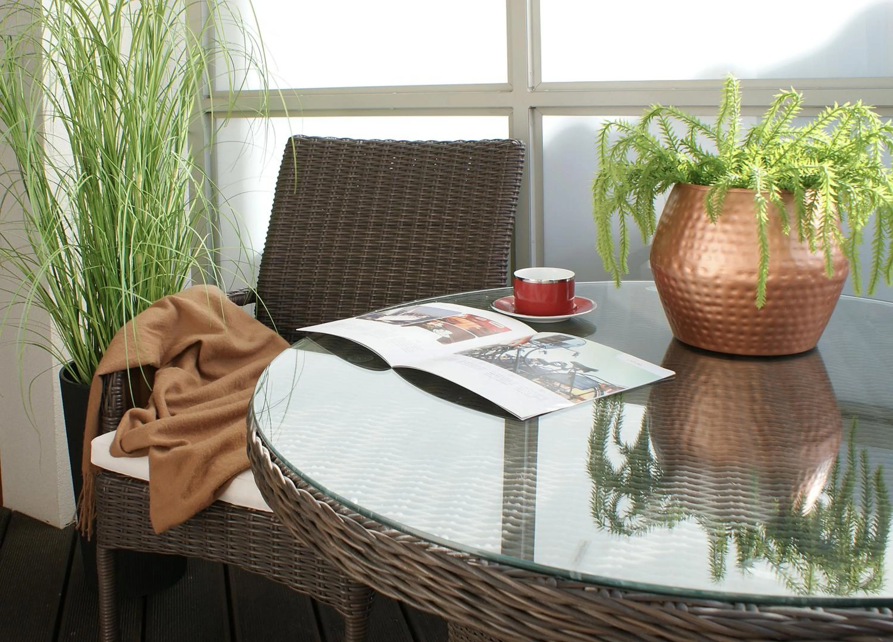 Balcony/Terrace in IRS ROYAL APARTMENTS Apartamenty IRS Neptun Park